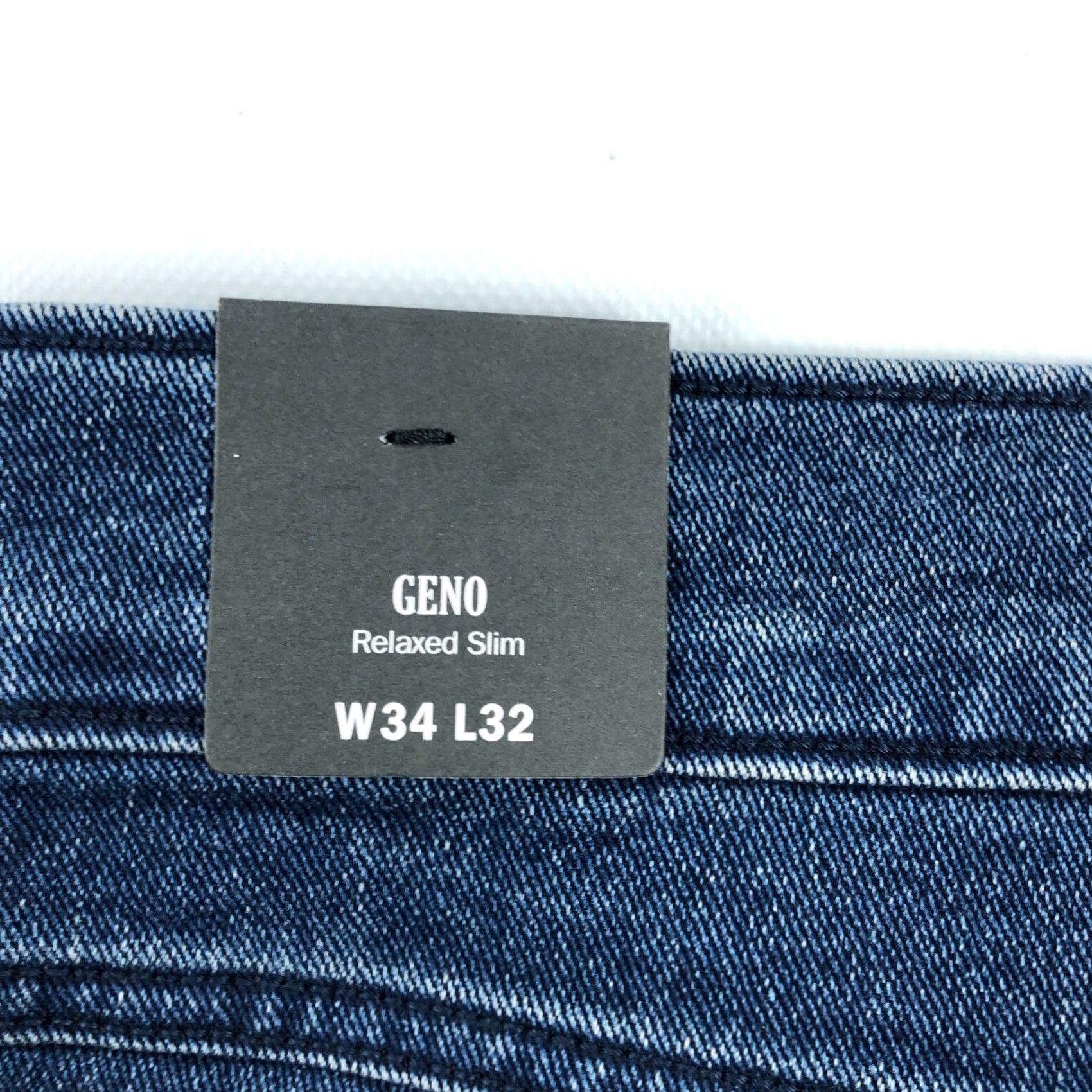 True Religion VINTAGE True Religion Jeans Mens 34x32 Slim Dark Wash Blue Geno Relaxed Flap NWT Size US 34 / EU 50 - 6 Thumbnail