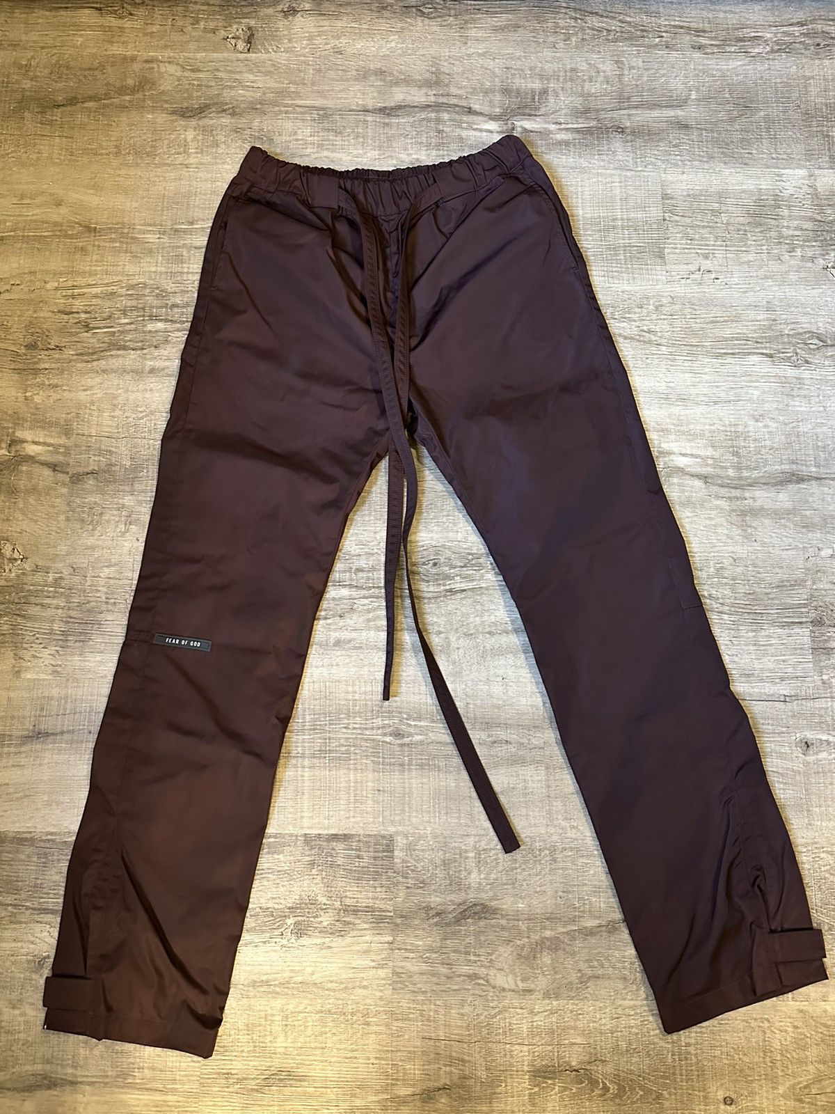 Fear of God Fear of God 6th Collection Merlot Nylon Pants | Grailed