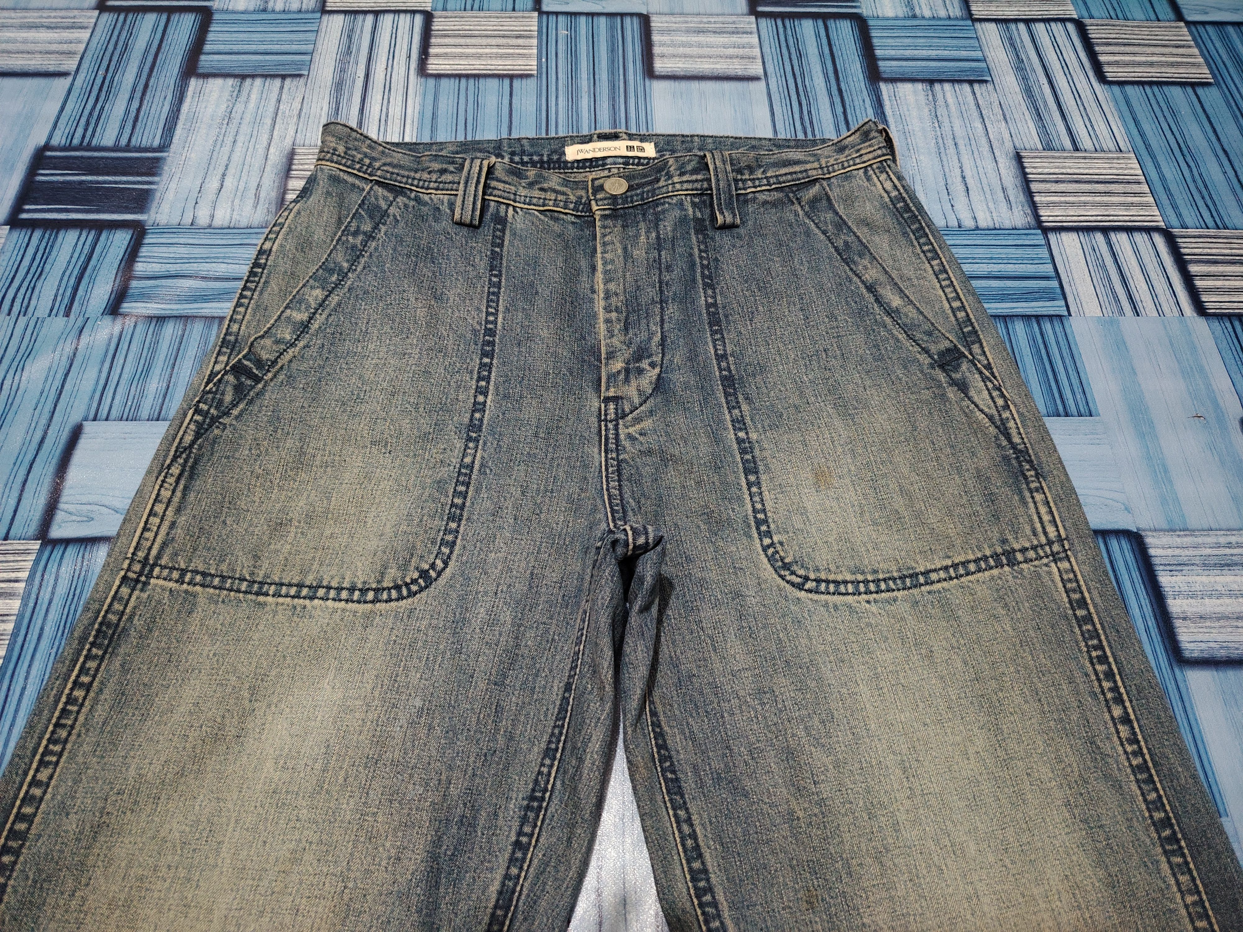 JW Anderson × Uniqlo Japanese JW Anderson Uniqlo Distressed jeans Size US 30 / EU 46 - 3 Thumbnail