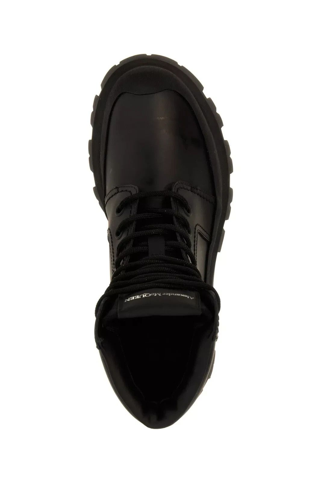 Alexander McQueen ALEXANDER MCQUEEN Men's Black Leather Boots New & Authentic Size US 6 / EU 39 - 4 Thumbnail