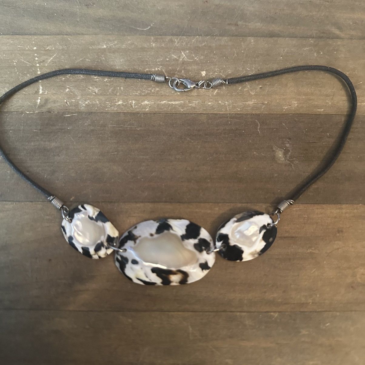 Other Spotted shell cord necklace Size ONE SIZE - 2 Thumbnail