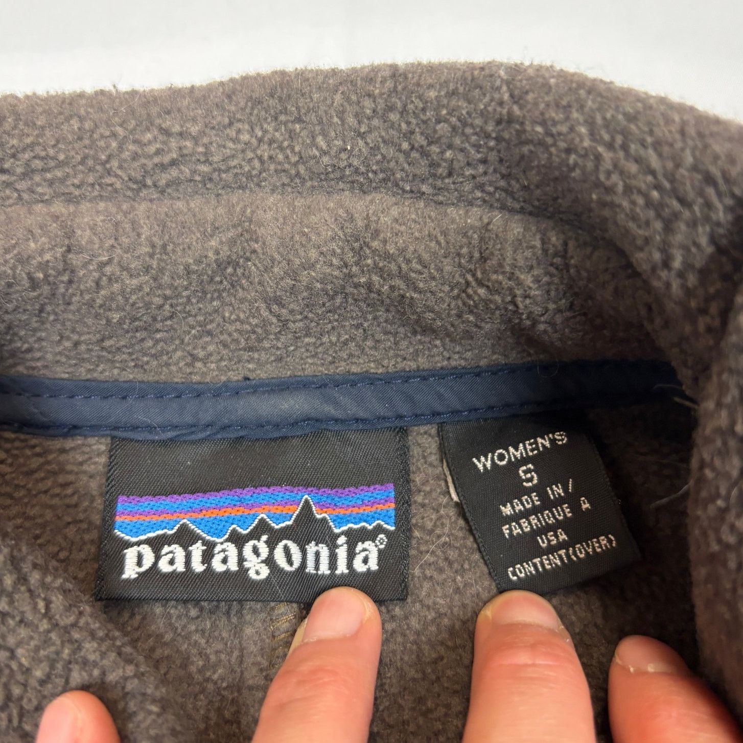 Patagonia × Vintage Vintage Patagonia Fleece Button Down Jacket Women's S USA Size S / US 4 / IT 40 - 4 Thumbnail