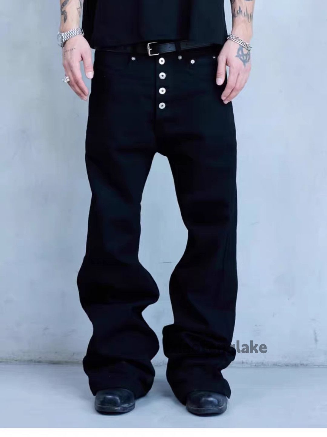 Jean ltx vintage loose hiphop y2k yuppie punk hiphop jeans Size US 30 / EU 46 - 3 Thumbnail