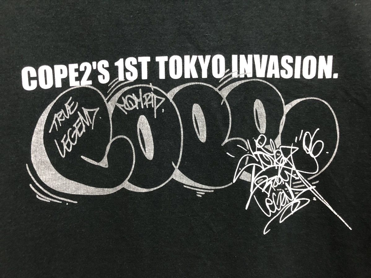 Swagger × Vintage DOPE 🔥 COPE2 KINGS DESTROY 1st TOKYO INVASION GRAFFITI TEE Size US L / EU 52-54 / 3 - 6 Thumbnail