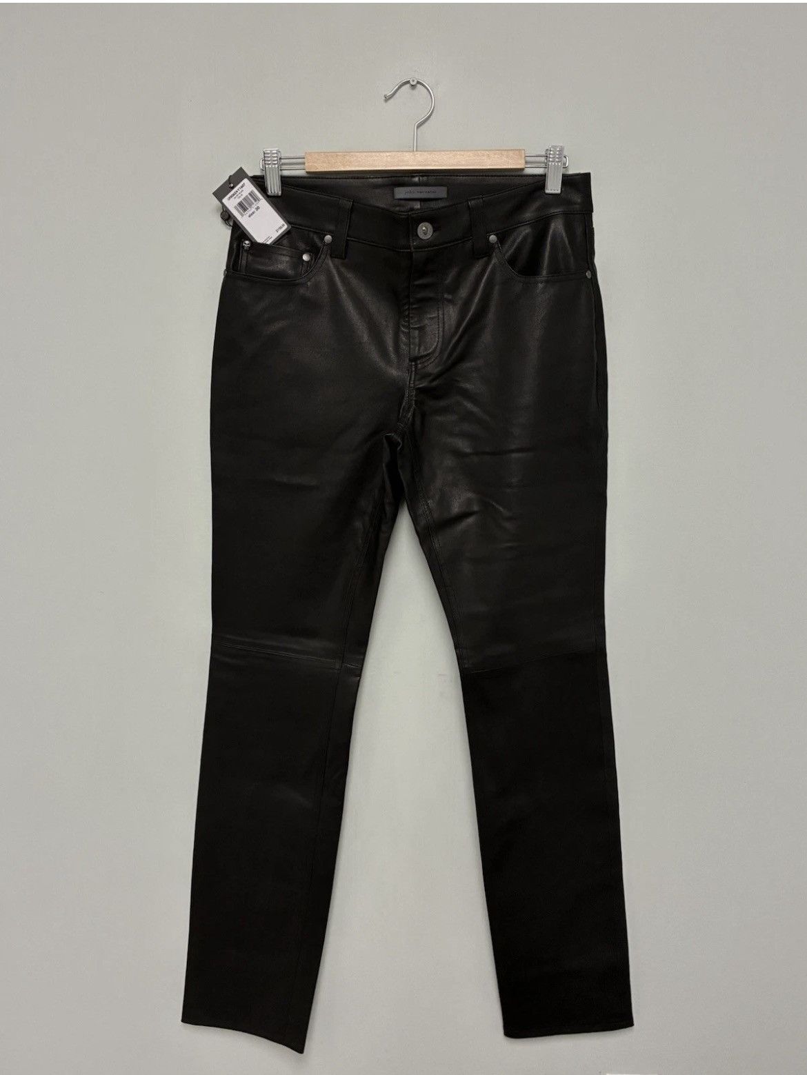 John Varvatos Rocker Leather pants. 30 Size US 30 / EU 46 - 1 Thumbnail