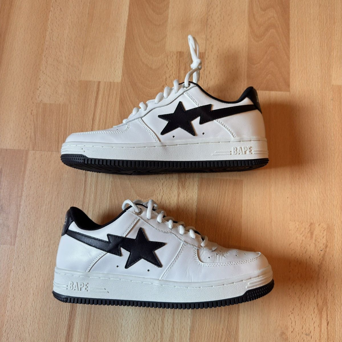 Bape × JJJJound Bape bapesta x jjjjound Size US 7 / EU 40 - 3 Thumbnail