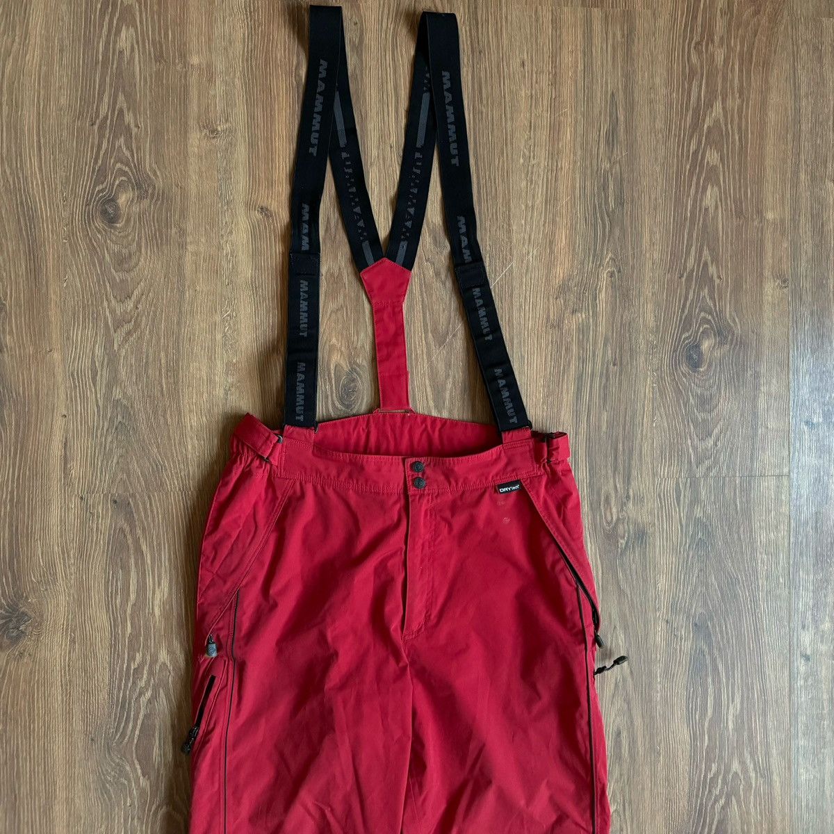 Mammut Mammut DryTech Snow Ski Overall Pants Men’s 52 Red Size US 36 / EU 52 - 2 Thumbnail