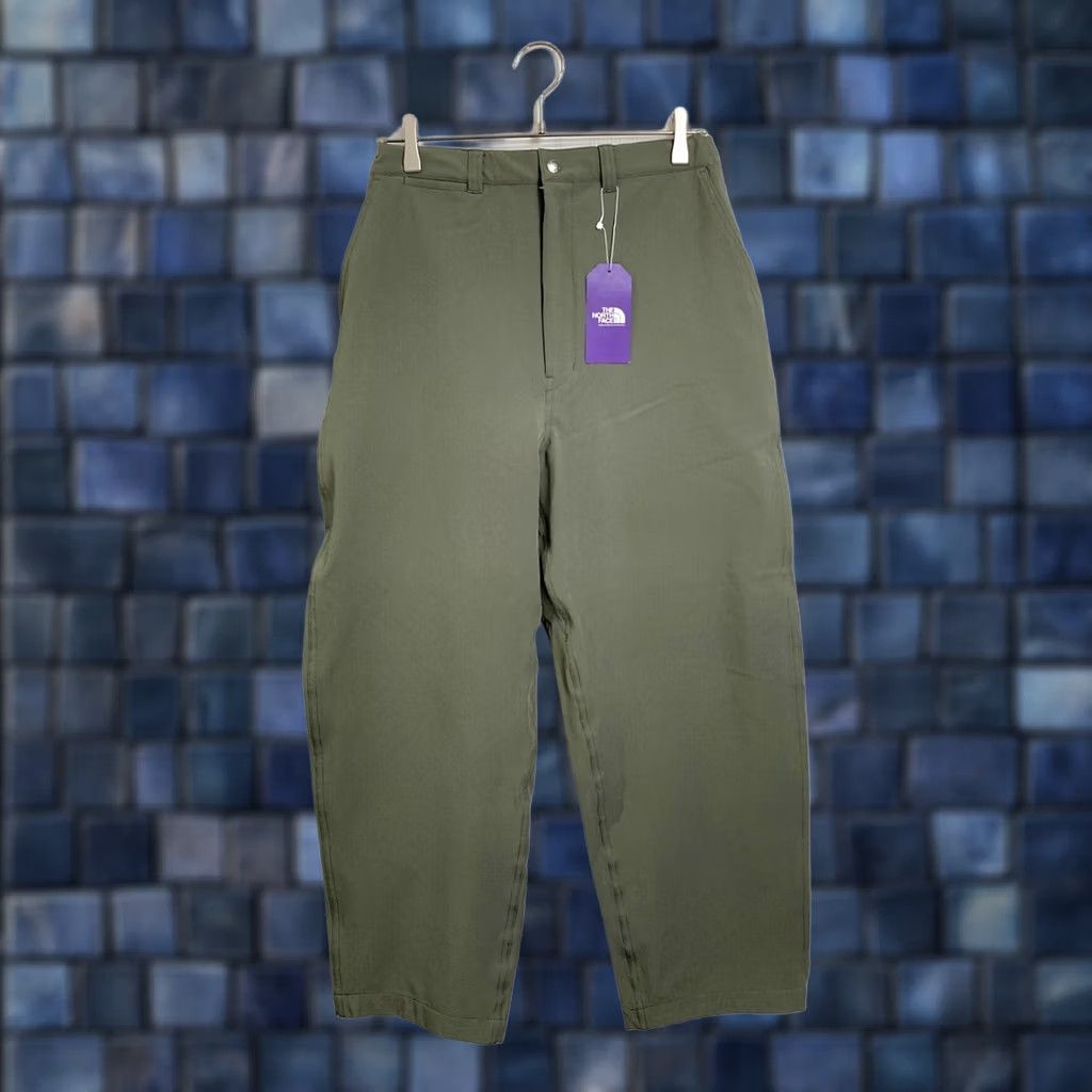 The North Face Purple Label THE NORTH FACE PURPLE LABEL Pants Field 30 Green Mens Regular 68cm Inseam 30in Twill Stretch Wide Tapered Japan Vintage Size US 30 / EU 46 - 1 Thumbnail