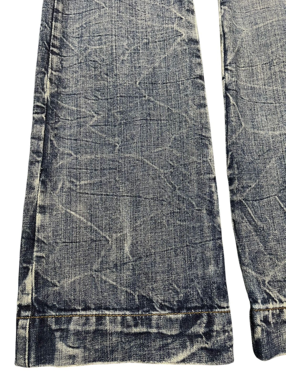 Vintage Japan Semantic Design Thunder Wash Avant Garde Flare