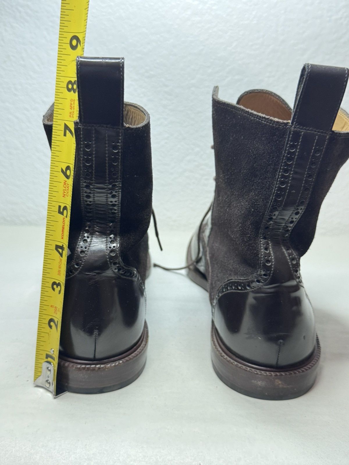 Gucci Gucci wingtip lace up boots Size US 8.5 / EU 41-42 - 3 Thumbnail