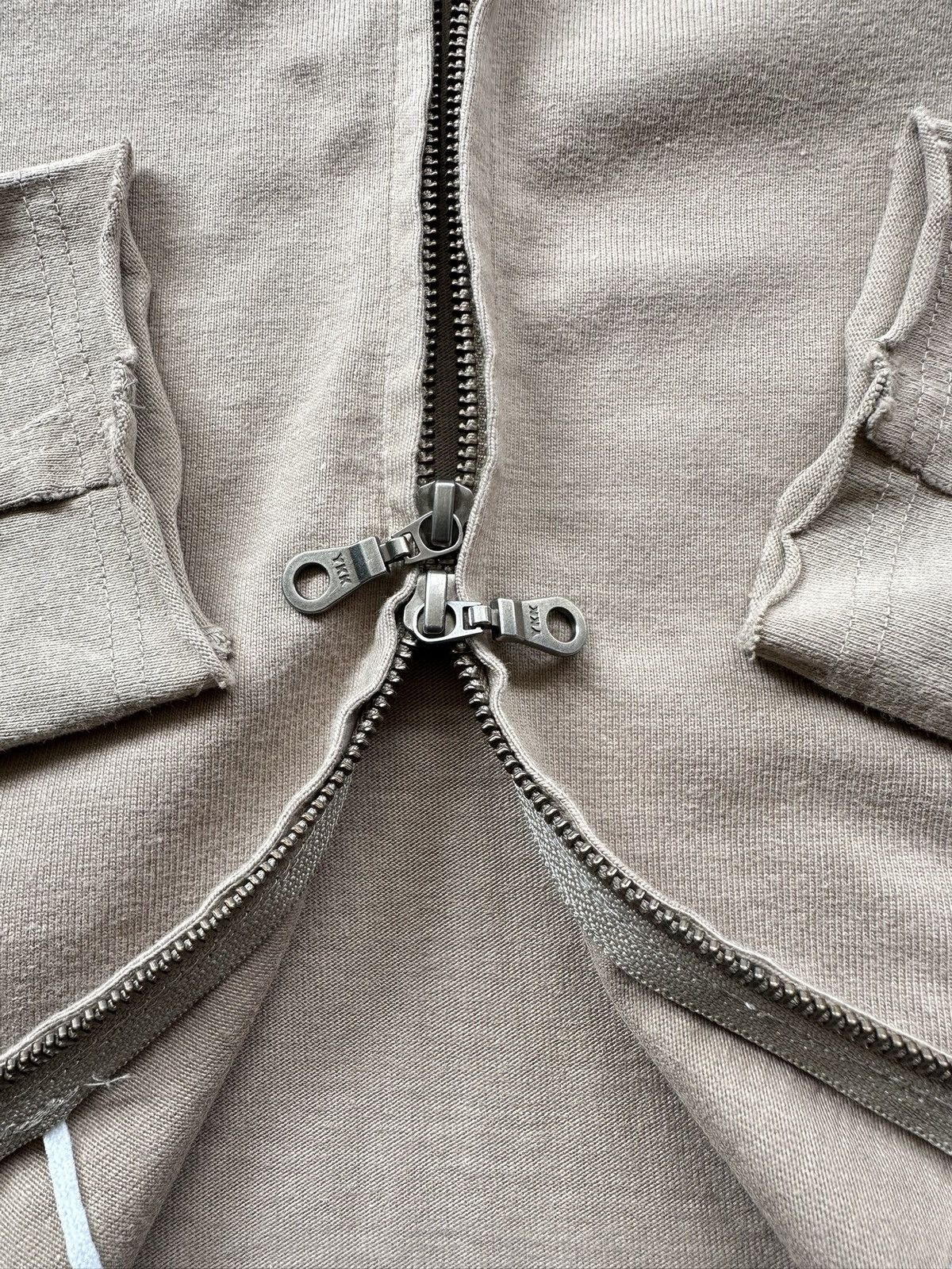 14th Addiction 00's Battalion Japan raw edge slim zipper hoodie Size US S / EU 44-46 / 1 - 21 Thumbnail