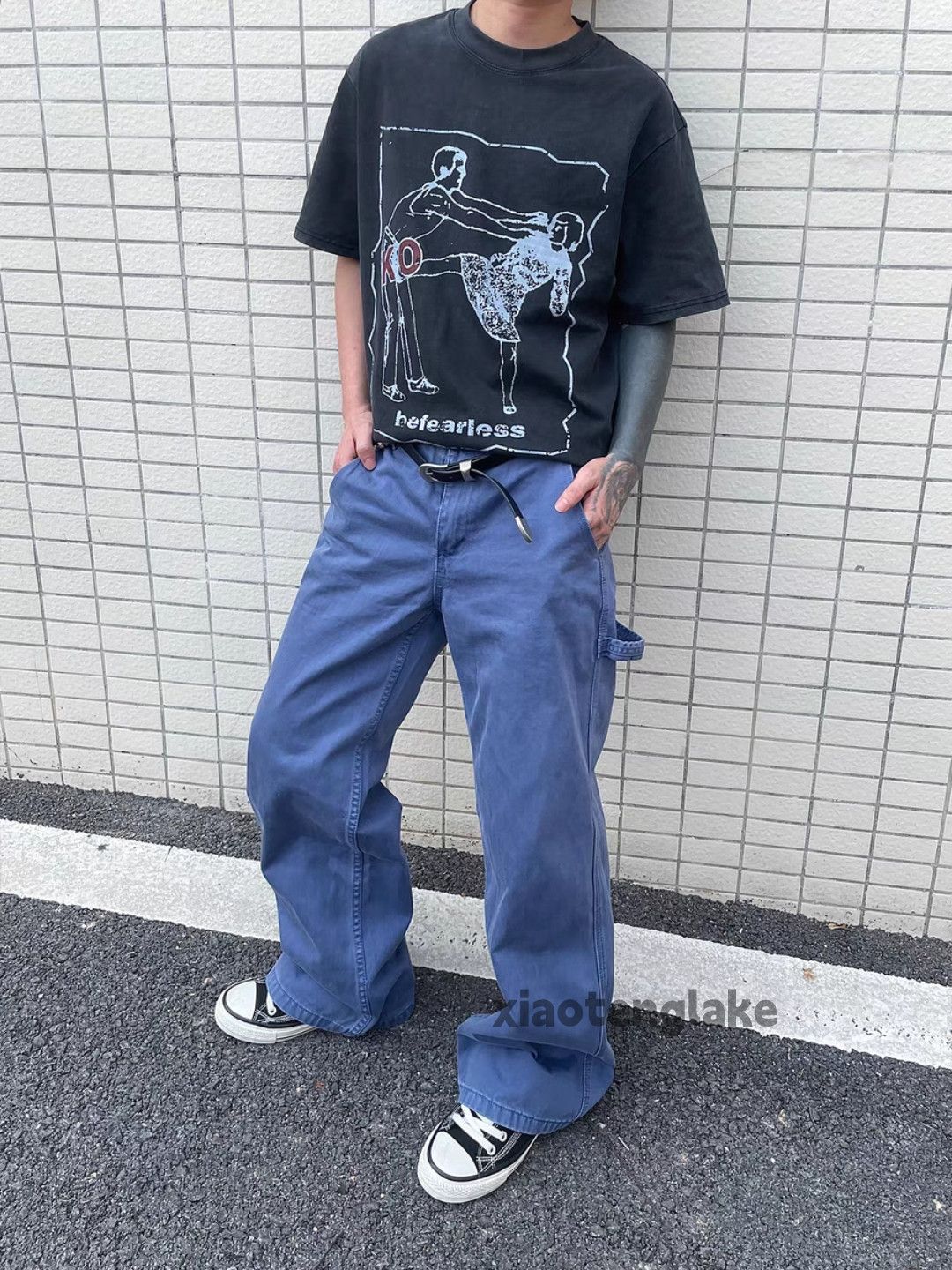 Designer × Japanese Brand × Vintage Utility skate hiphop yuppie cargo work carpenter pants Size US 30 / EU 46 - 4 Thumbnail