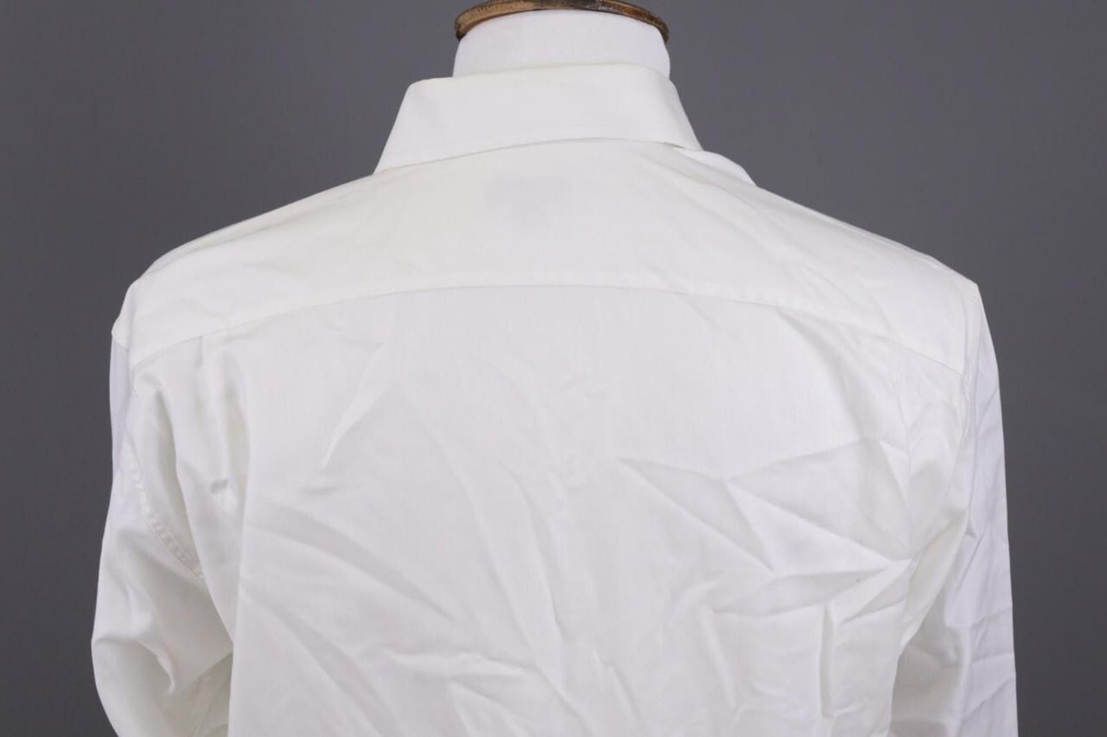 Christian Dior Monsieur Christian Dior White Pur Cotton Shirt Size 40 / 15 3/4 Size US M / EU 48-50 / 2 - 11 Thumbnail