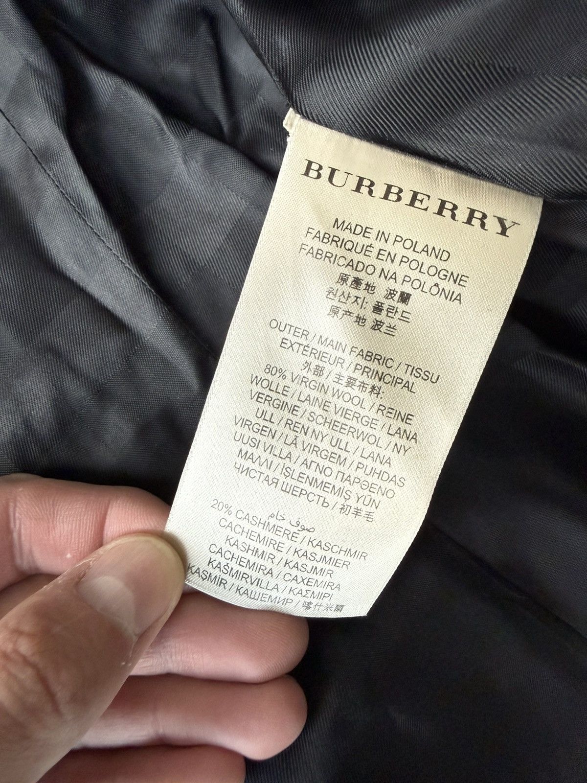 Burberry Vintage Burberry London Wool Duffle Cashmere Coat Size M / US 6-8 / IT 42-44 - 9 Thumbnail