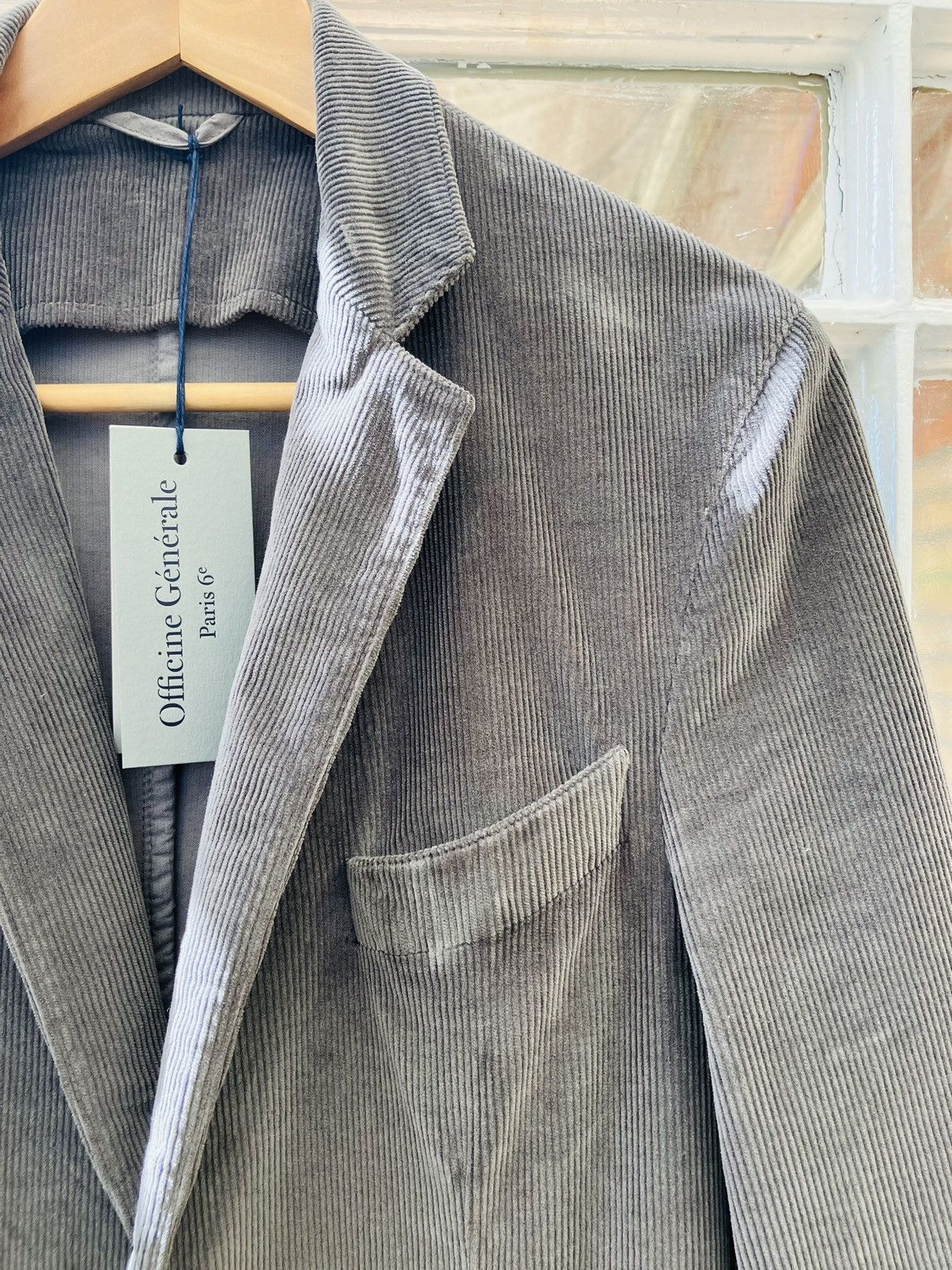 Officine Generale OFFICINE GENERALE Corduroy Blazer EU46 BRAND NEW RRP $540 Size 36R - 2 Thumbnail