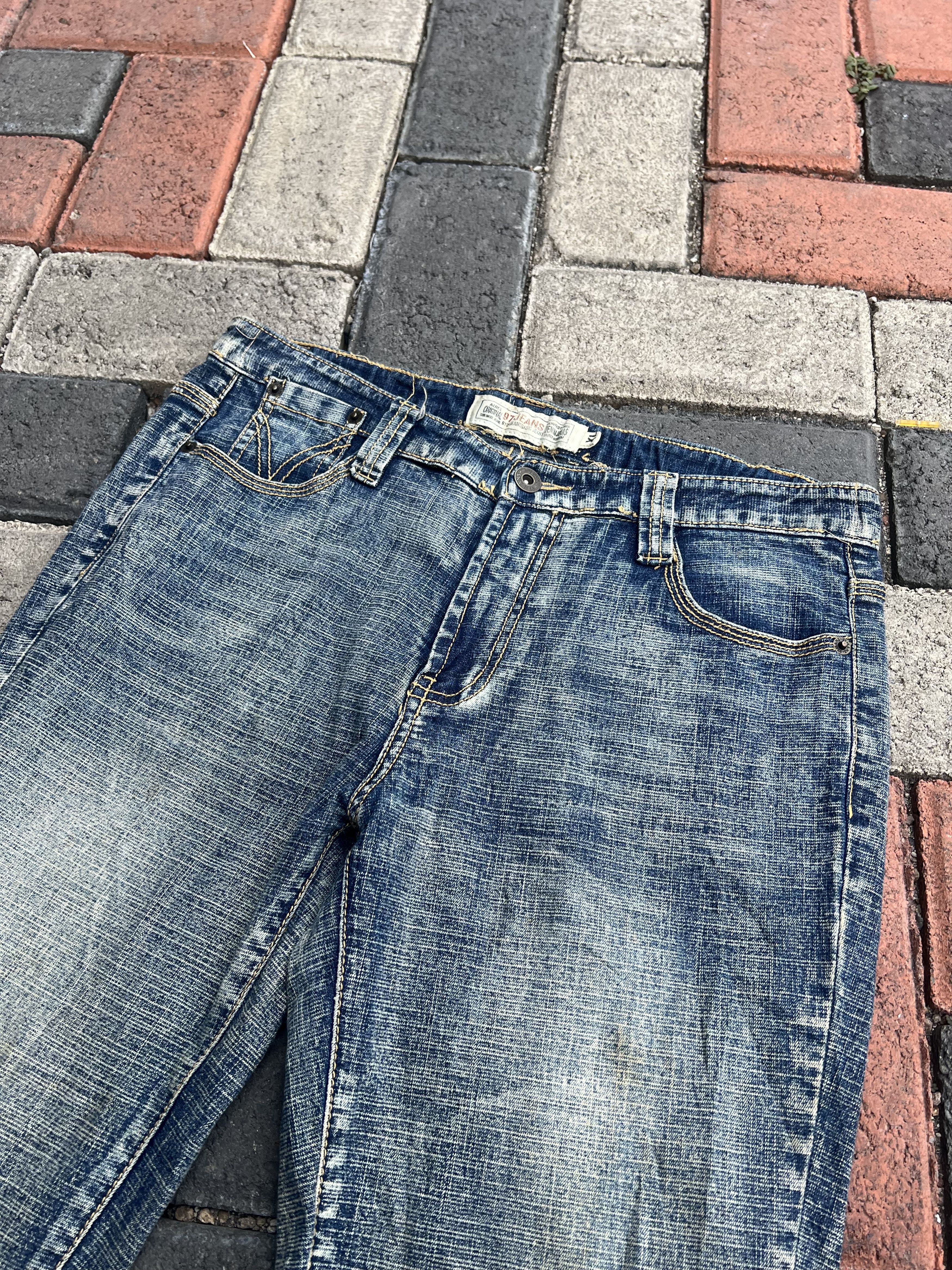 Japanese Brand 2000s Archival Hysteric Bootcut Flare Jeans y2k Lgb Ifsix Size US 31 - 3 Thumbnail