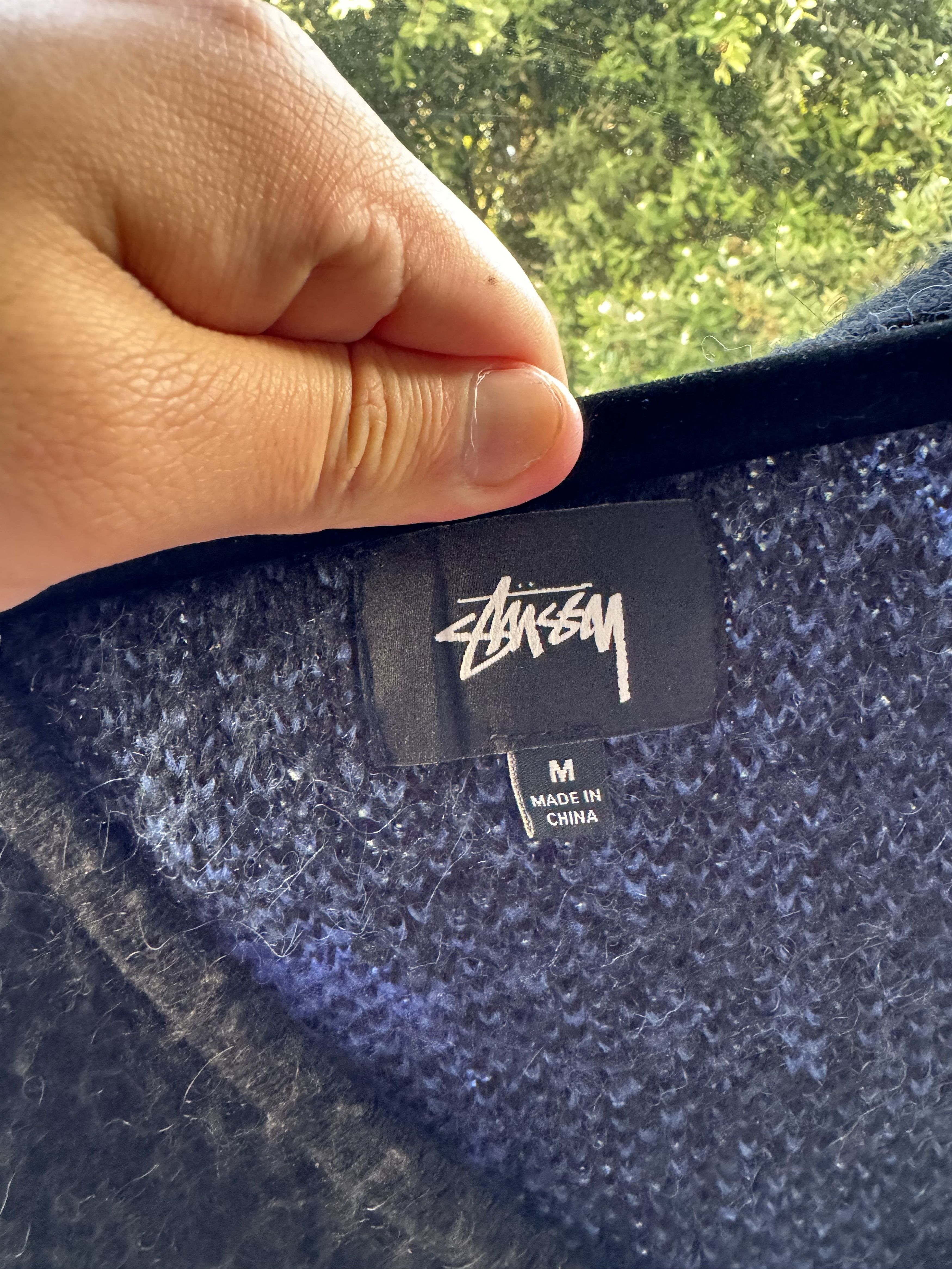 Stussy Mohair Mask Cardigan Size US M / EU 48-50 / 2 - 6 Thumbnail
