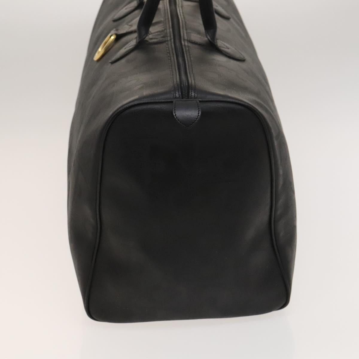 Dior DIOR Trotter Canvas Boston Bag Black Gold Size ONE SIZE - 4 Thumbnail