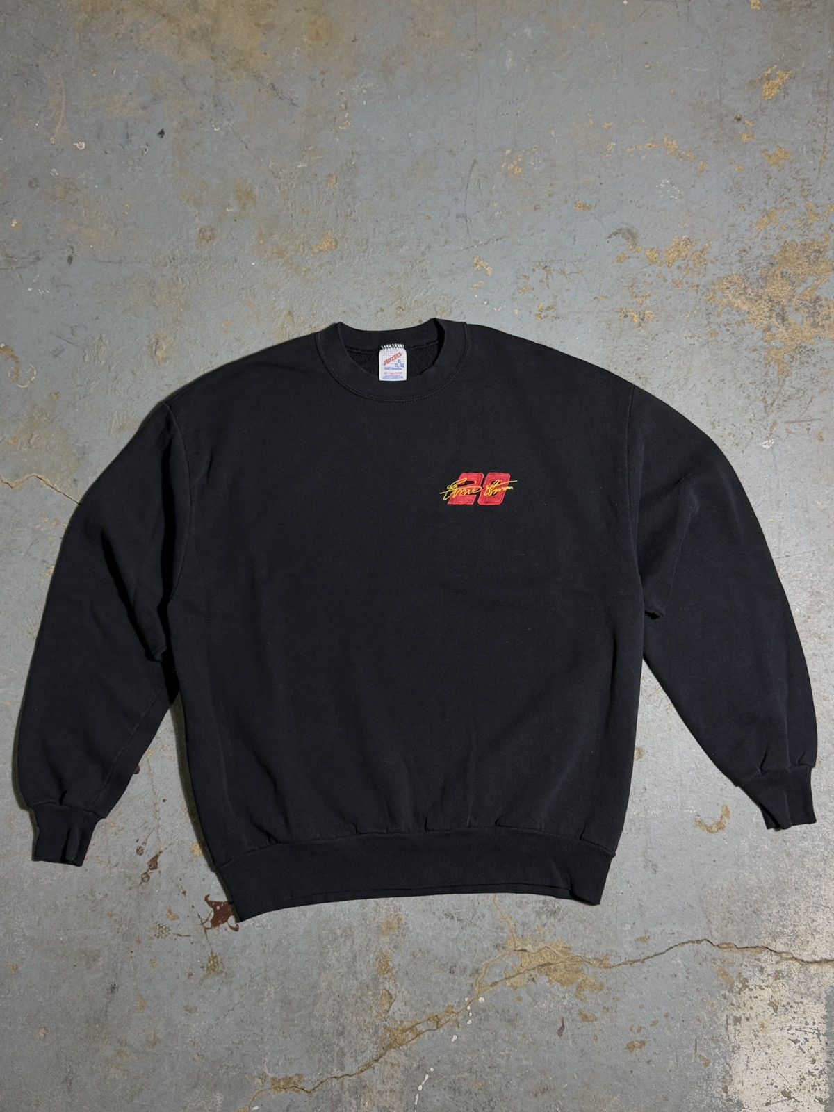 Jerzees Vintage Ernie Irvin Nascar Crewneck Size US XL / EU 56 / 4 - 1 Thumbnail