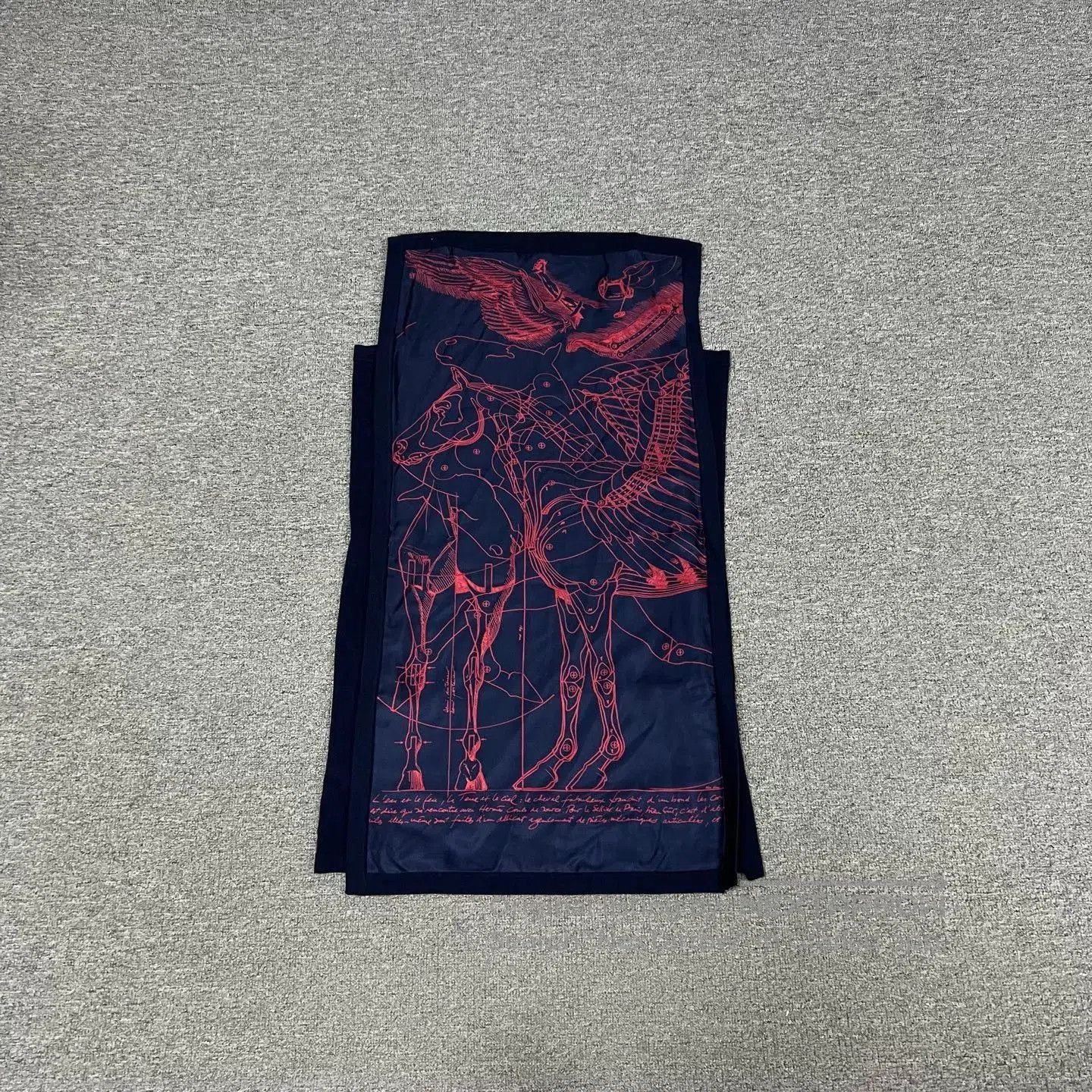 Hermes Hermes Mechanical Pegasus Silk Cashmere Sleeveless Dress. Size XS / US 0-2 / IT 36-38 - 1 Thumbnail