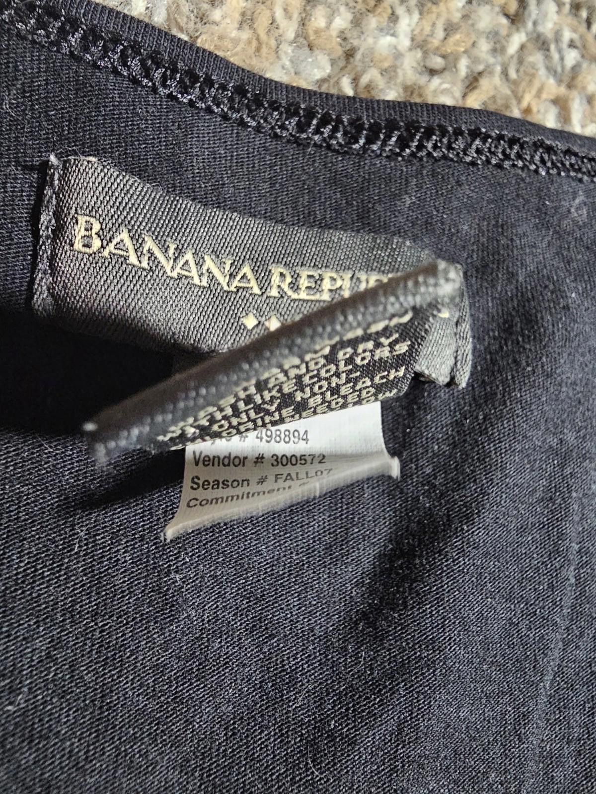 Banana Republic Banana Republic Sleeveless Tieback Top Black Small Stain Size S / US 4 / IT 40 - 4 Thumbnail