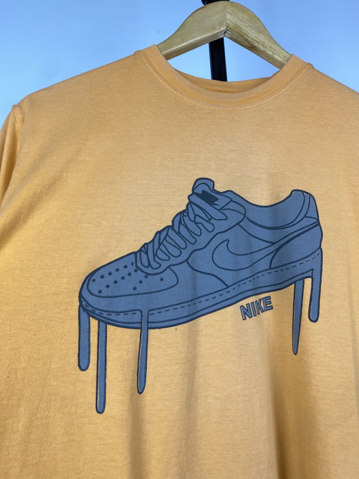 Nike × Vintage 90s Nike Swoosh Vintage Y2K Retro Tn Tee T-Shirt Size US S / EU 44-46 / 1 - 4 Thumbnail