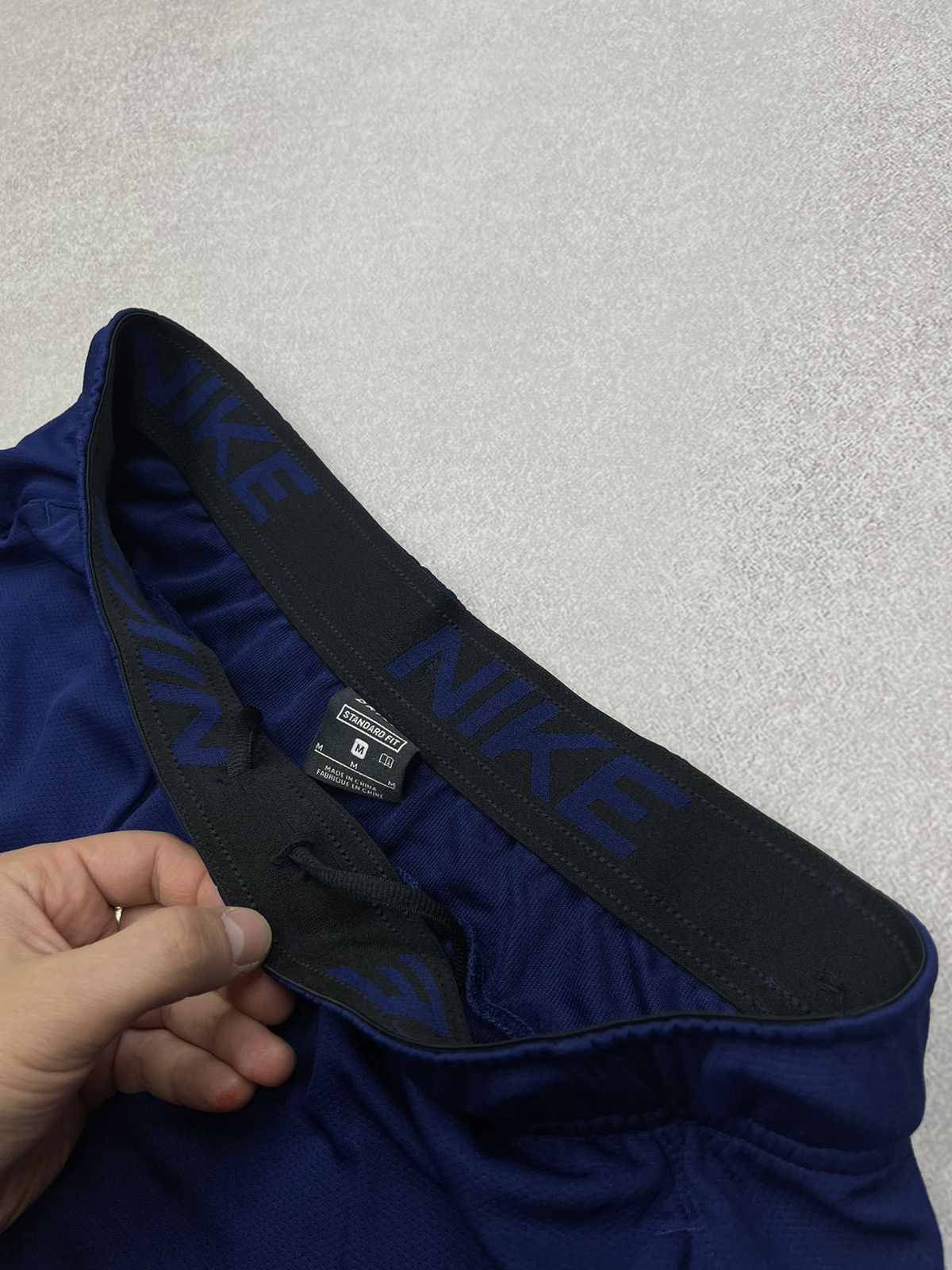 Nike Mens Nike Dri Fit Blue Shorts Swoosh Y2K ACG TN Size US 32 / EU 48 - 5 Thumbnail