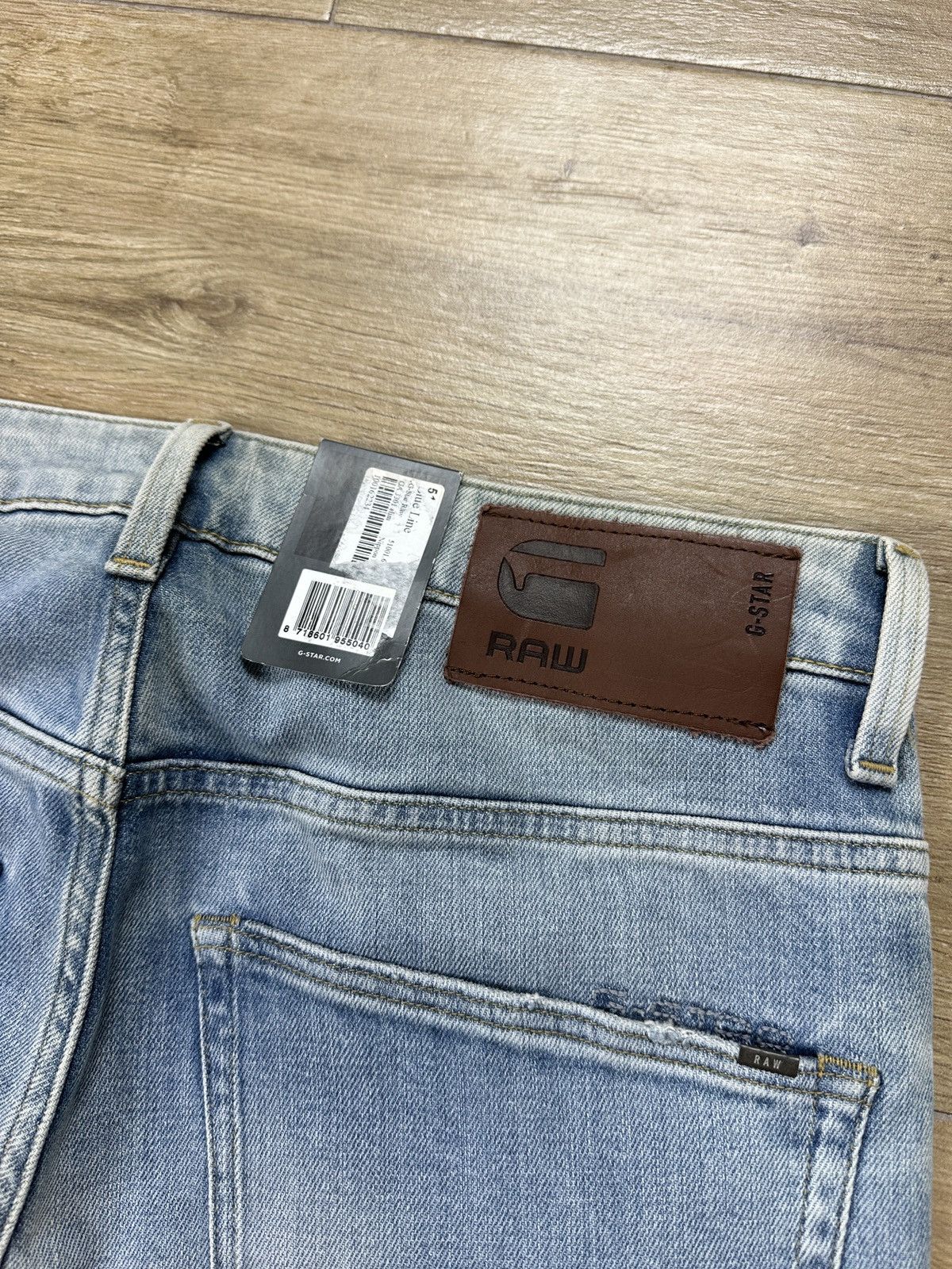 G-Star NEW🏷️ G-Star Raw 3301 Slim Denim Jeans Size US 32 / EU 48 - 11 Thumbnail