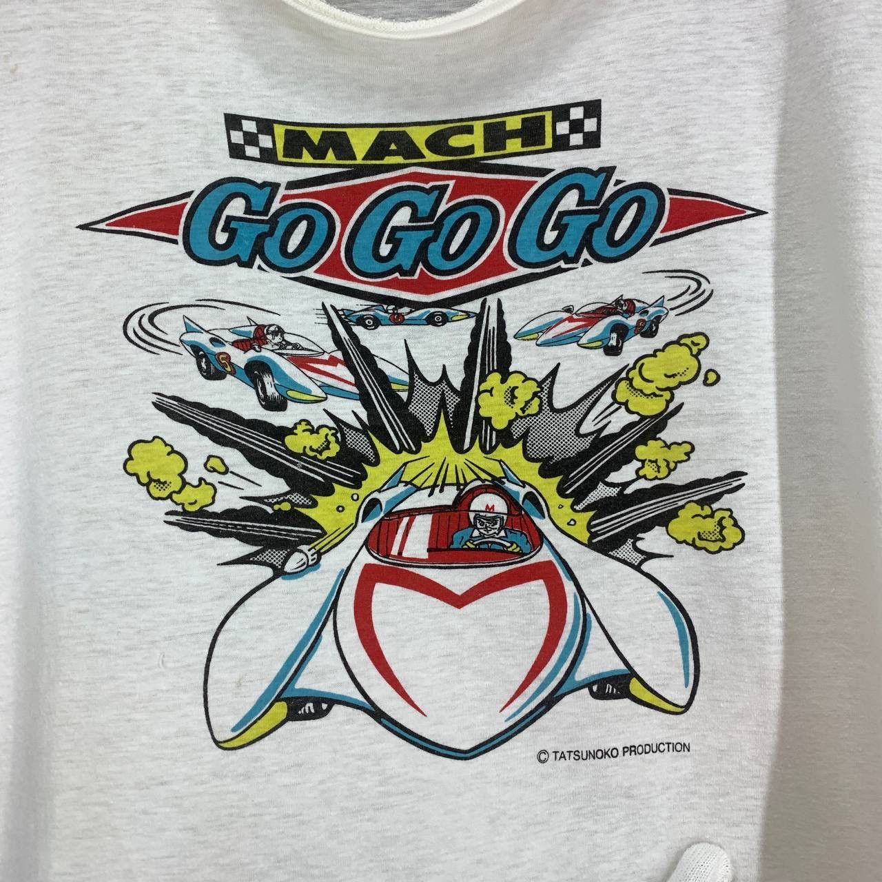 Anime 90s Vintage MACH GOGOGO SPEED RACER T Shirt #2512/L Size US L / EU 52-54 / 3 - 2 Thumbnail
