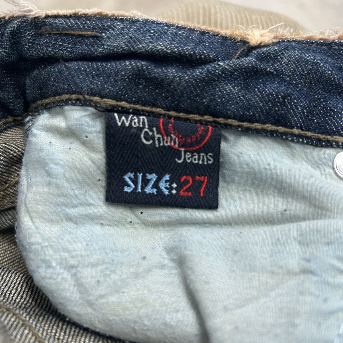 Hysteric Glamour Y2k Flared Jeans Low Rise Heavy Whiskering Washed Size US 29 - 8 Thumbnail