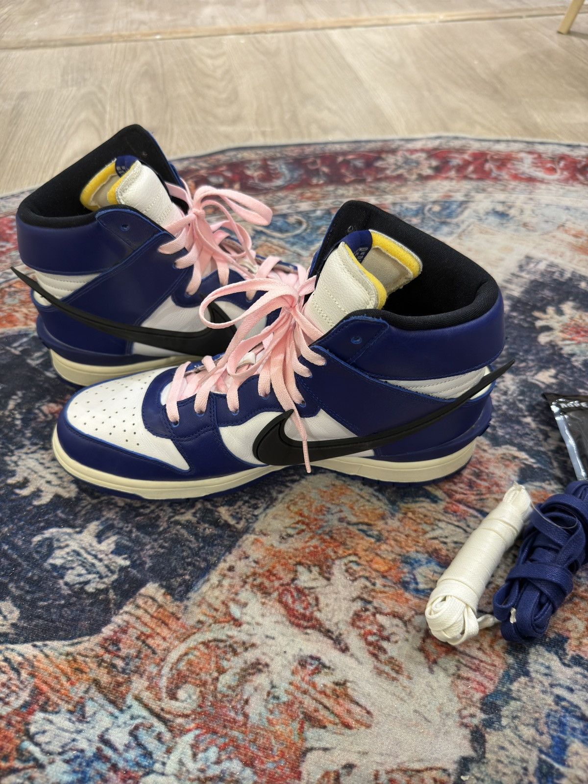 Ambush Design × Nike Nike Dunk High x Ambush Deep Royal (No Box) Size US 9.5 / EU 42-43 - 10 Thumbnail