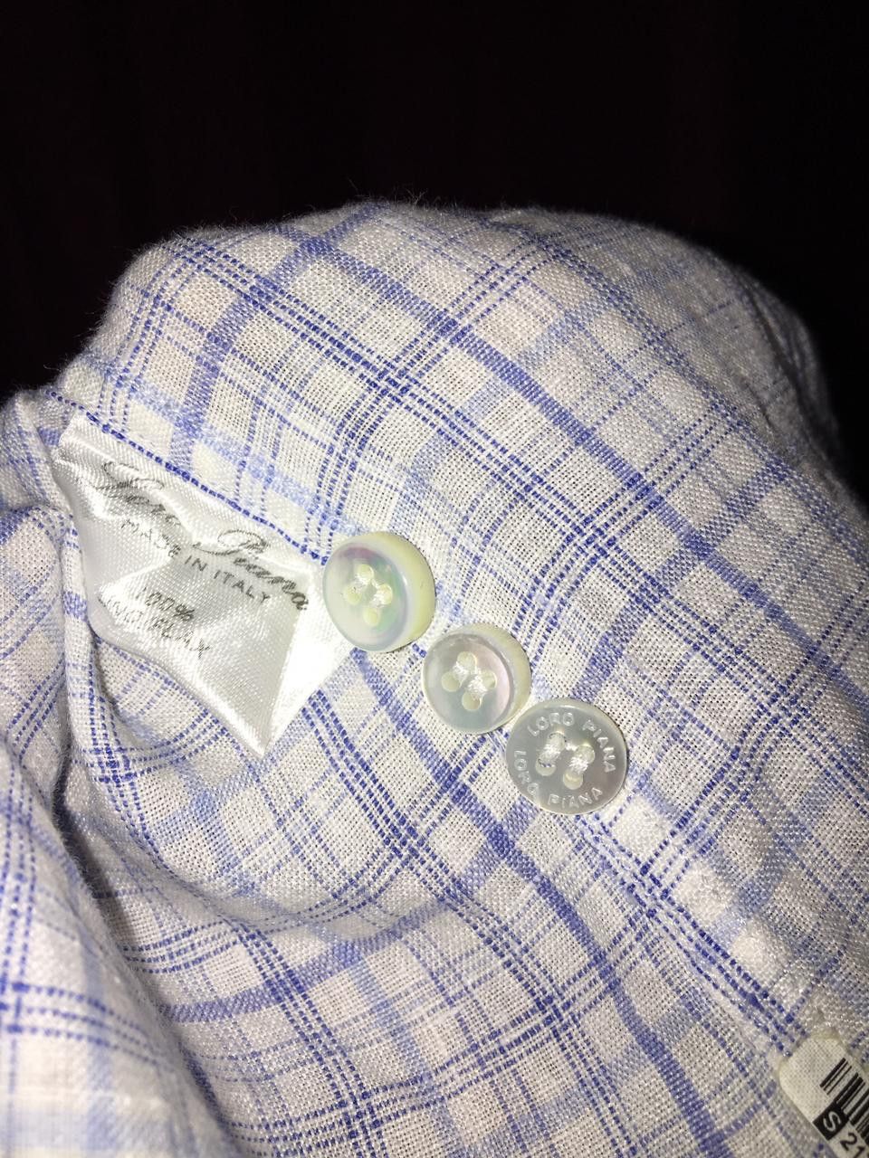 Loro Piana LORO PIANA Button Ups Size US XL / EU 56 / 4 - 8 Thumbnail
