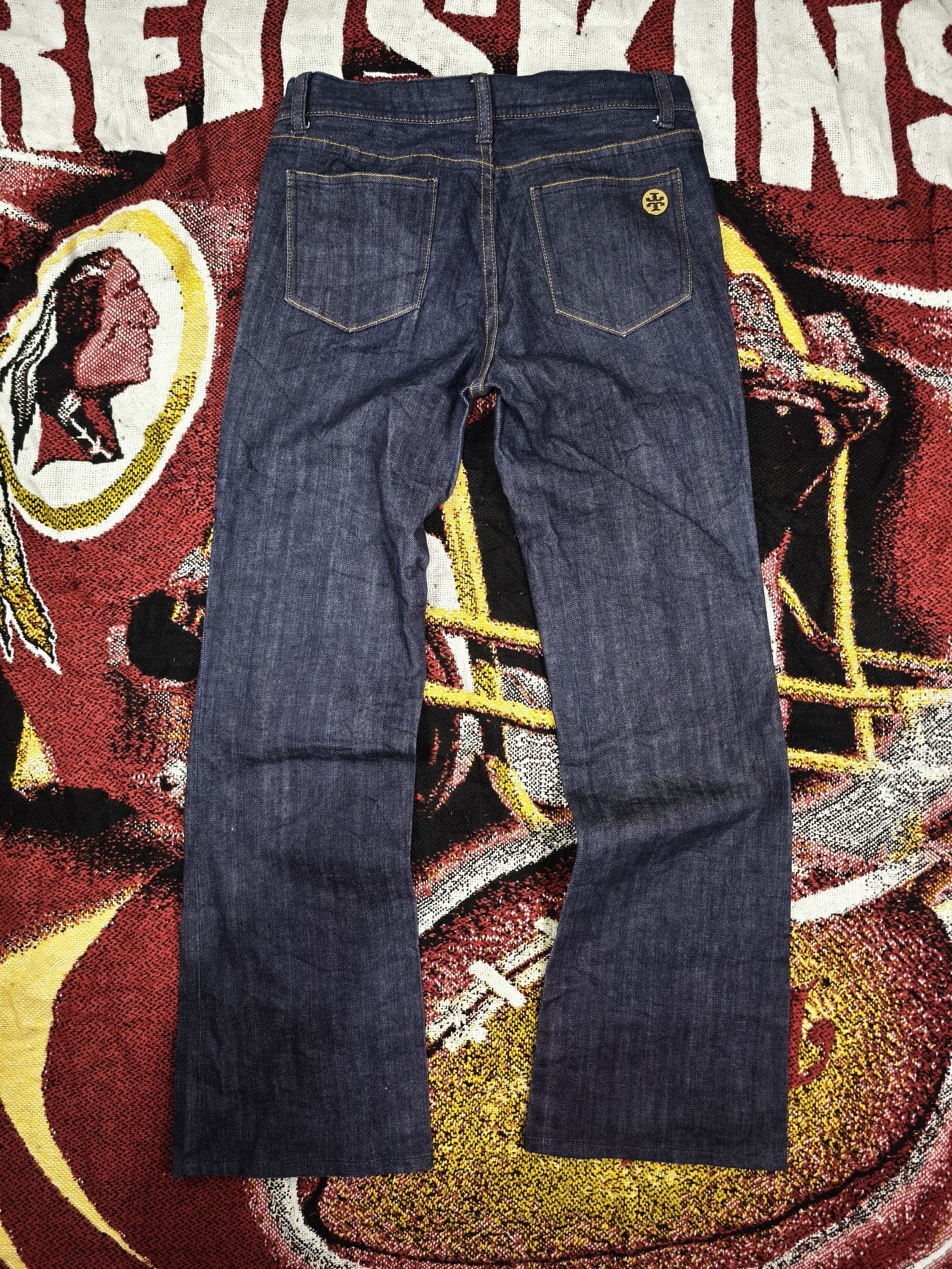 Designer × Tory Burch Tory Burch Classic Denim Boot Cut Jeans Size 30" / US 8 / IT 44 - 1 Thumbnail