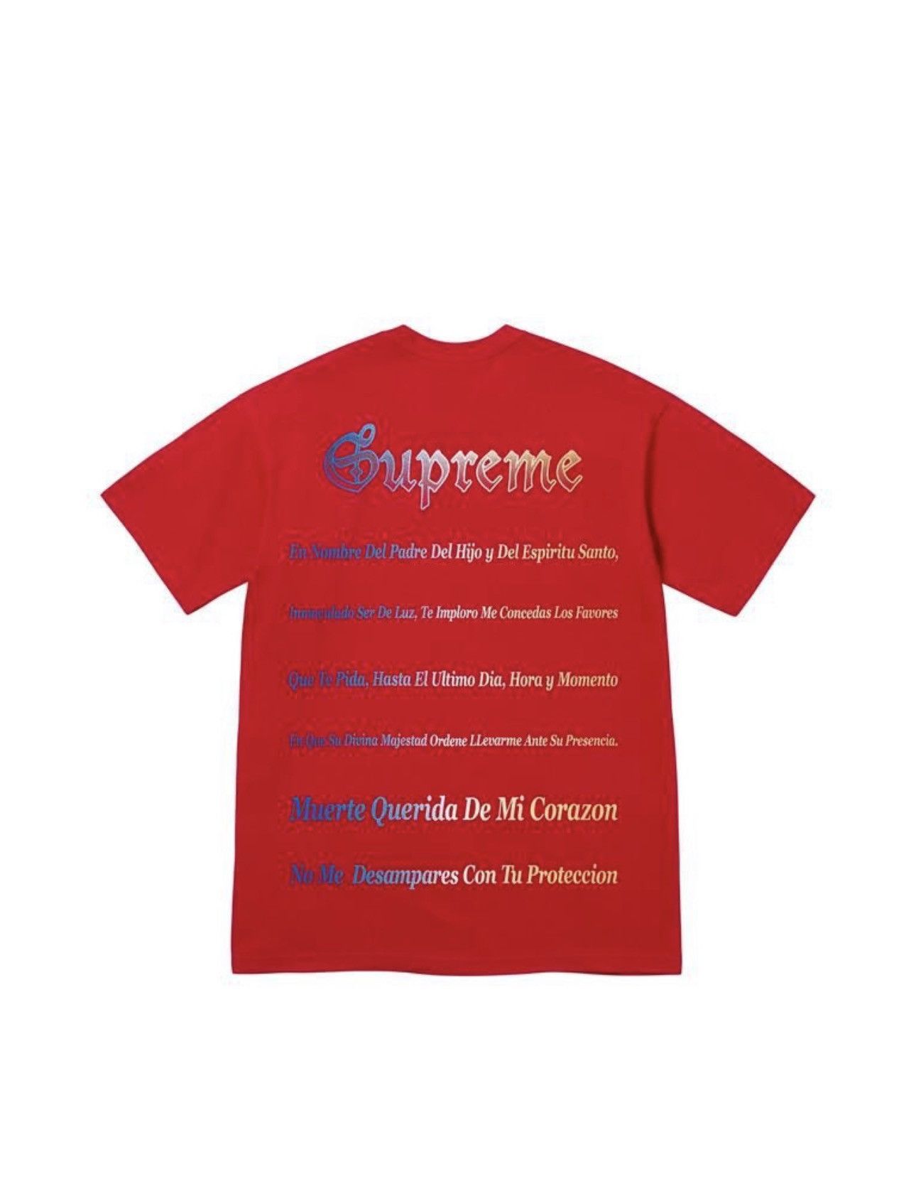 Supreme Supreme Grim Reaper Tee Red Size XL Size US XL / EU 56 / 4 - 2 Thumbnail