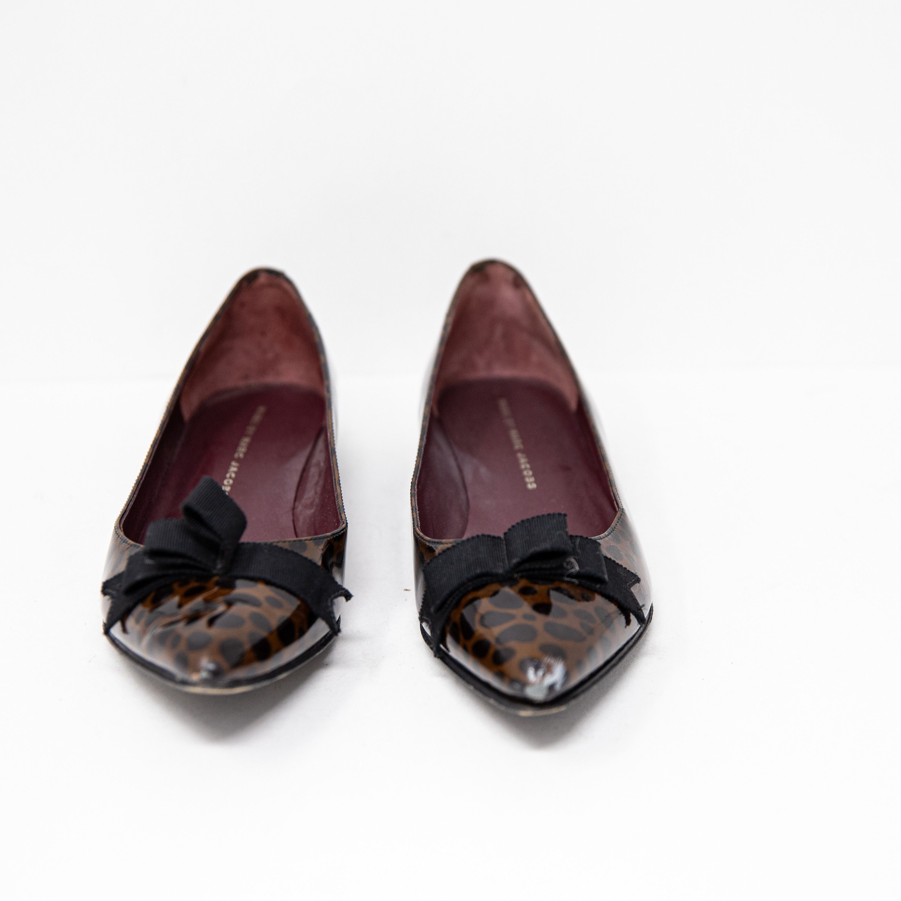 Marc Jacobs Marc By Marc Jacobs Patent Leather Spotted Size US 8.5 / IT 38.5 - 2 Thumbnail