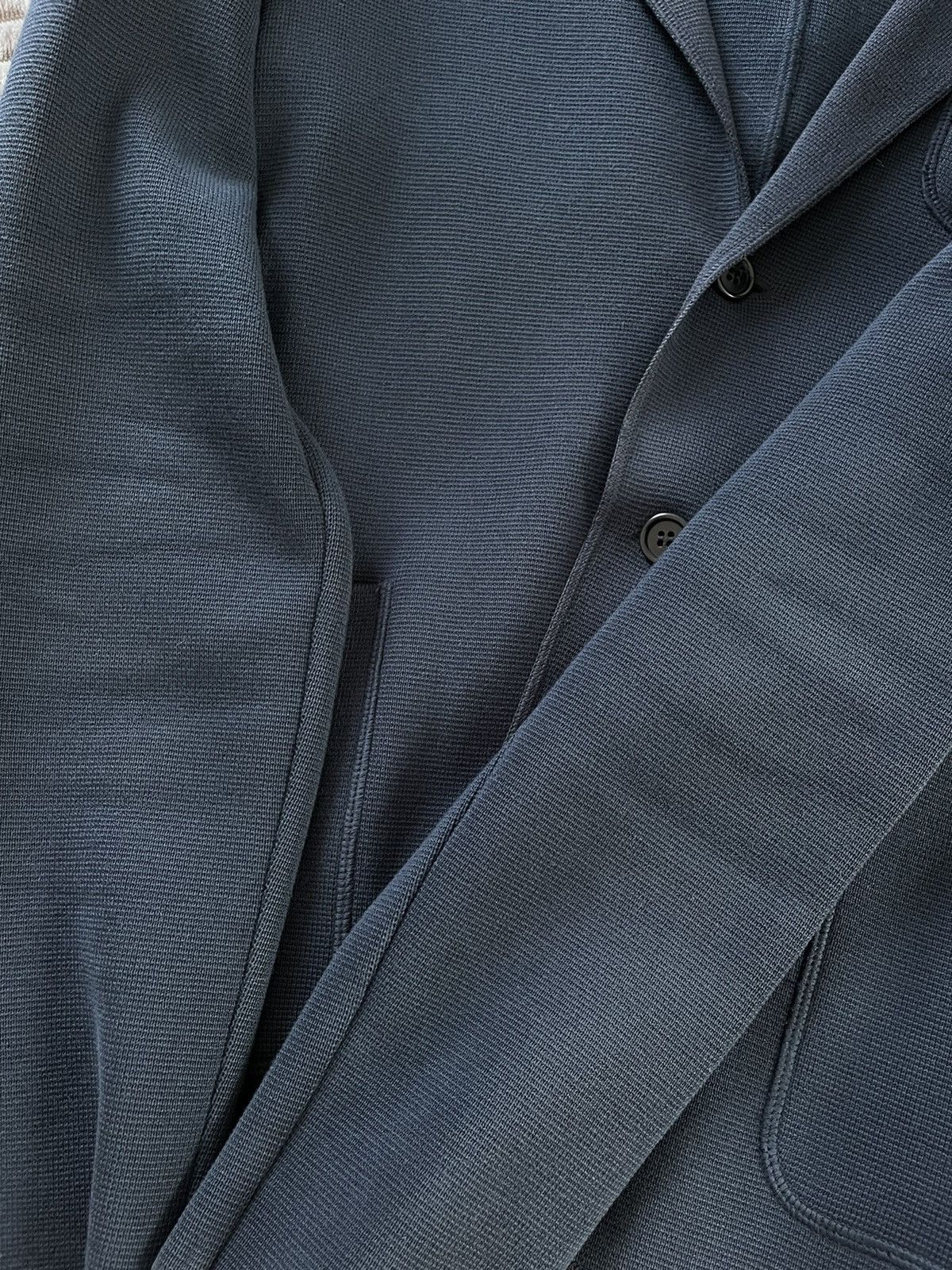 Prada Prada Milano Navy Wool Knitted Blazer Suit Jacket Size 50 Size US M / EU 48-50 / 2 - 10 Thumbnail