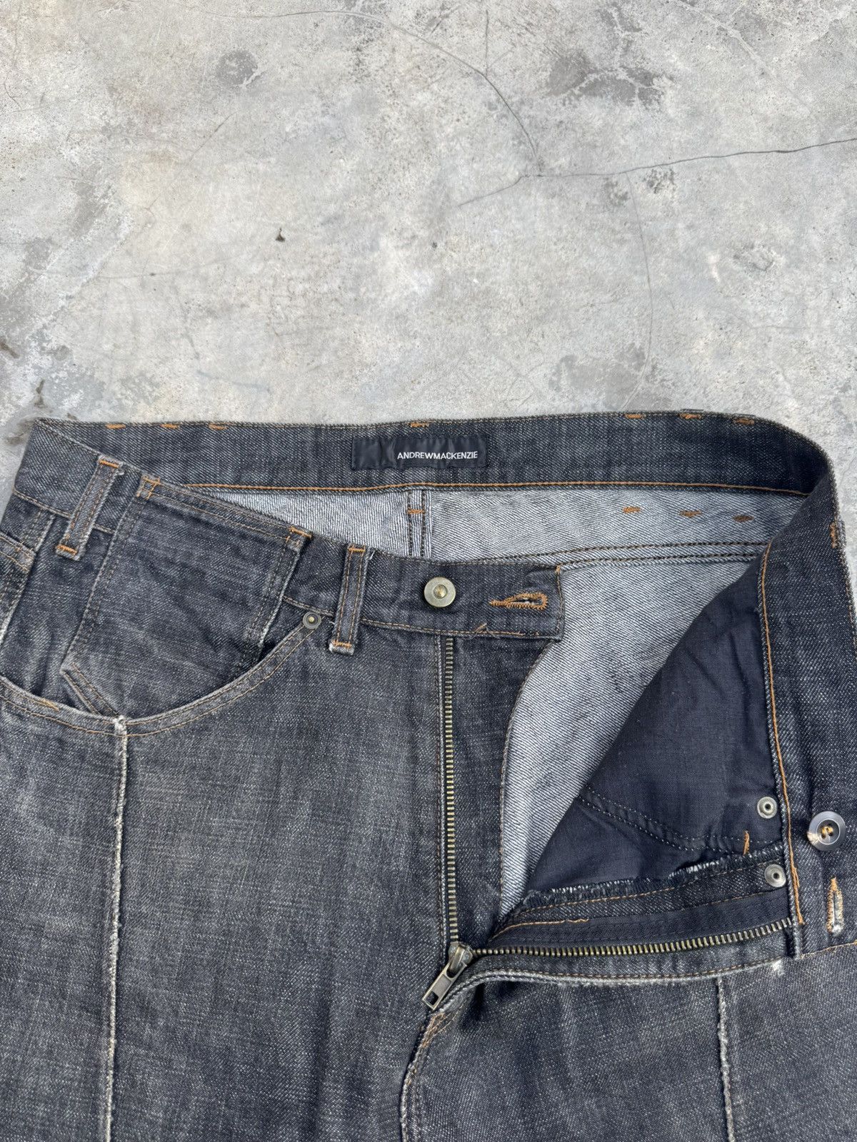 20471120 Andrew Mackenzie J Cut Denim Size US 34 / EU 50 - 5 Thumbnail