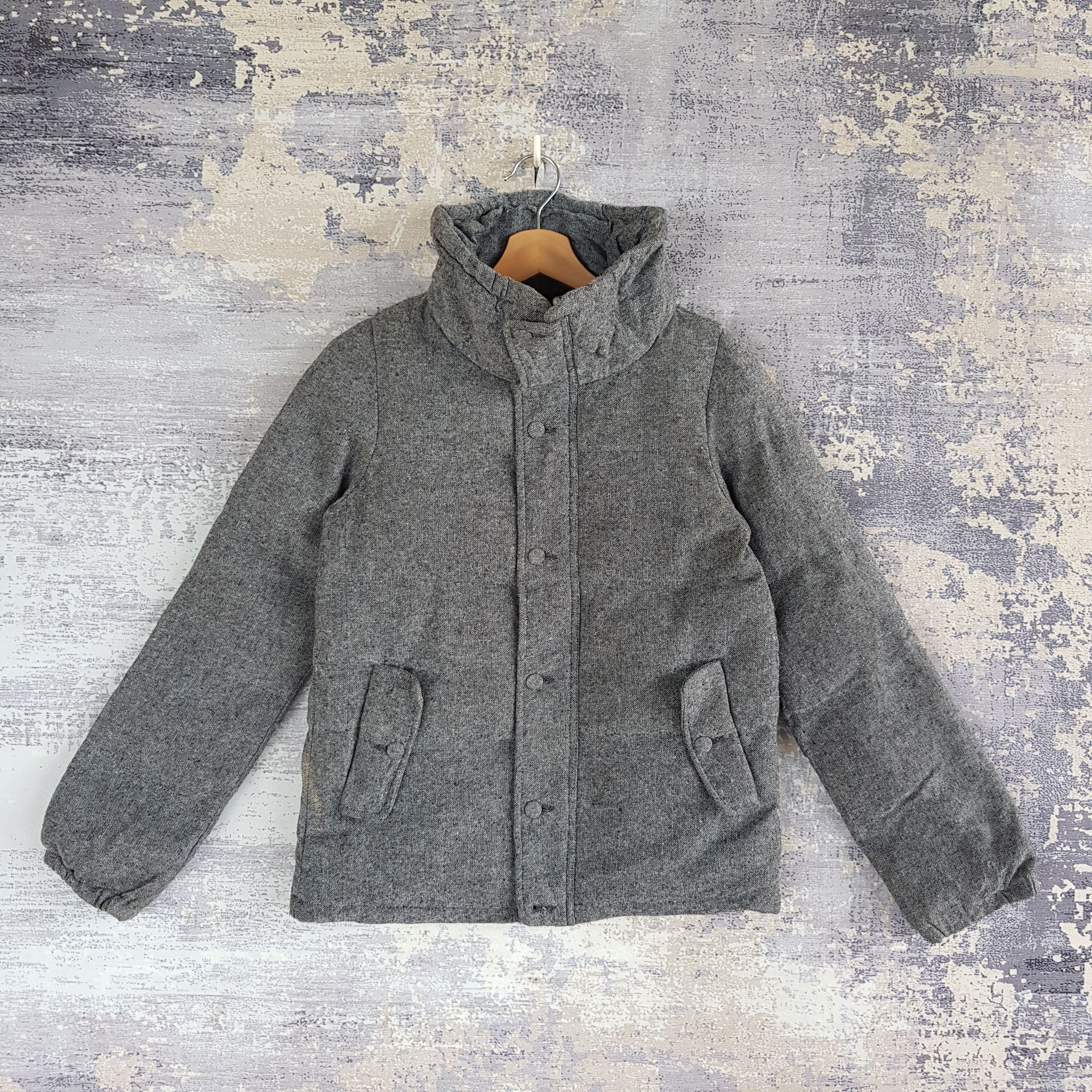 Japanese Brand × Vintage Vintage Japanese Brand As Know As Puffer Wool Jackets Size US S / EU 44-46 / 1 - 1 Thumbnail