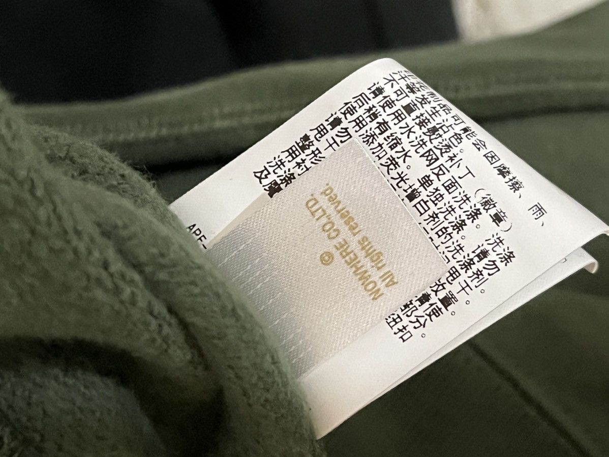 Bape × Undefeated *Rare* Bape X Undefeated Zip Up Army Green Tally Camo Size US M / EU 48-50 / 2 - 12 Thumbnail