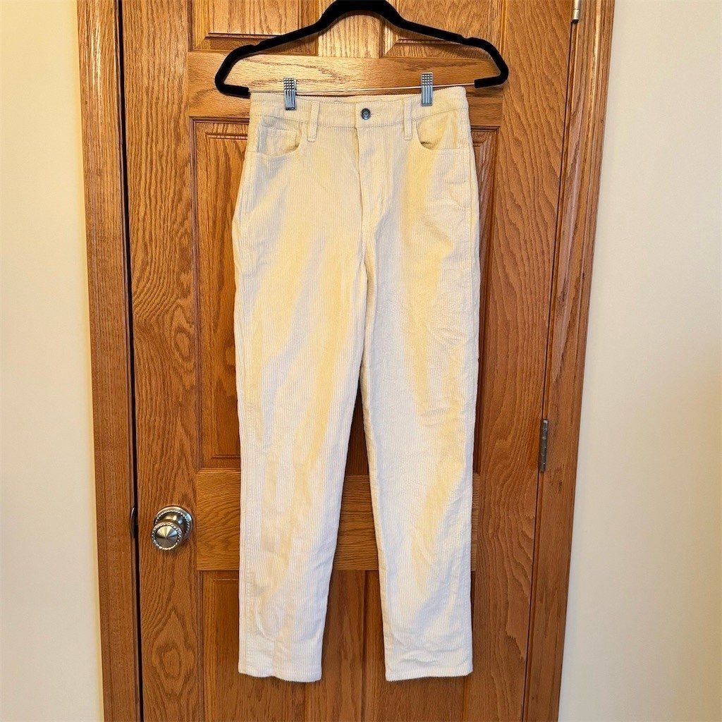 Other Hollister Ultra High-Rise Pants Womens Size 5 W27 Ivory Str Size 27" / US 4 / IT 40 - 1 Thumbnail