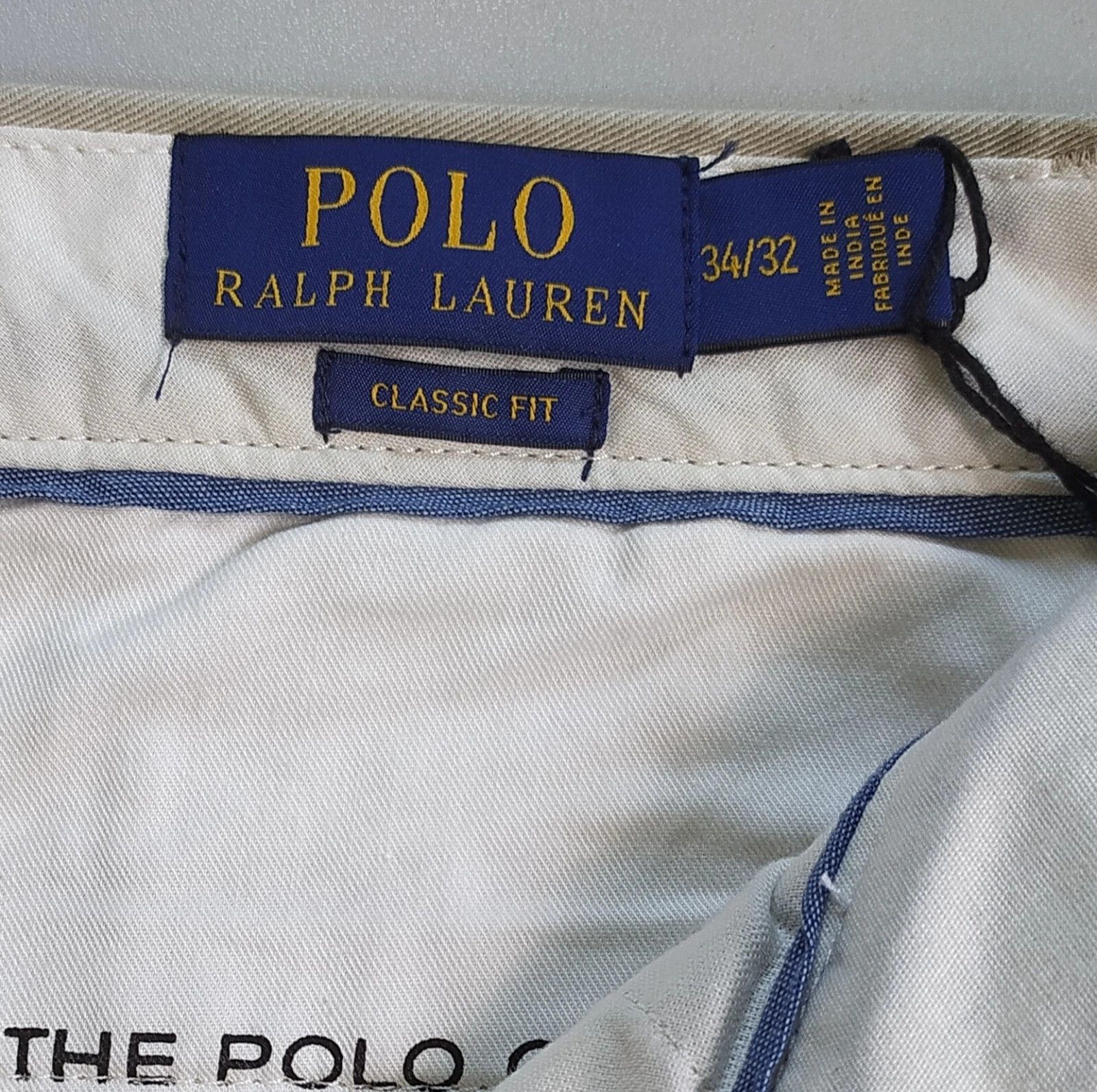 Polo Ralph Lauren Polo Ralph Lauren Classic Fit Chino Pant FTP 0126 Size US 34 / EU 50 - 5 Thumbnail
