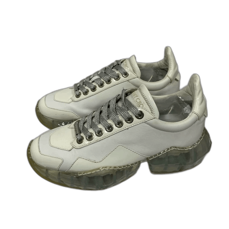 Jimmy Choo Jimmy Choo Men's Crystal Sneakers Size 38 Size US 8 / IT 38 - 1 Thumbnail