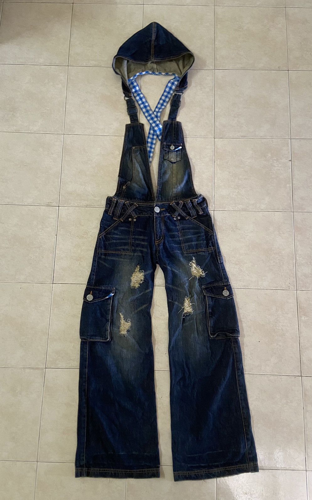 Hysteric Glamour Rare💥Blue Moon Flare Boot Cut Distressed Denim Pants Size US 30 / EU 46 - 1 Thumbnail