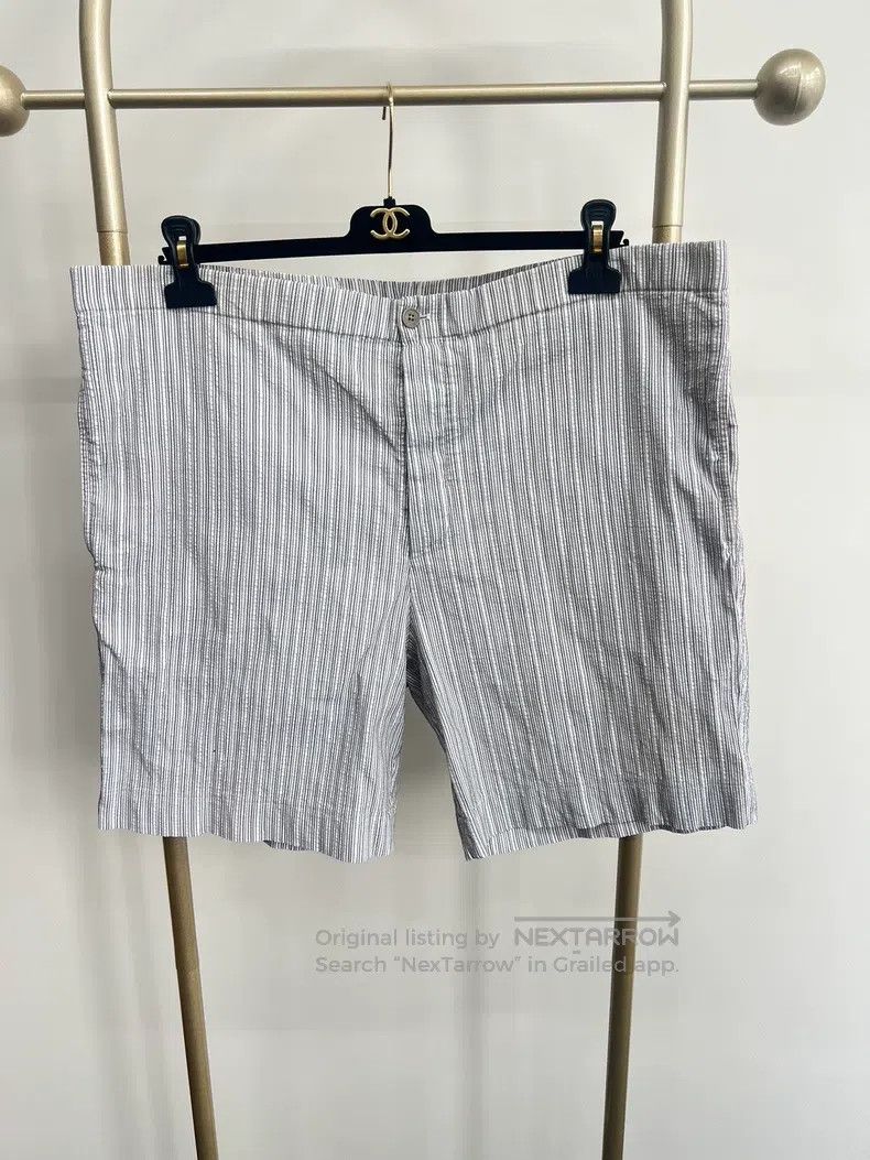Hermes Hermes Striped shorts Size US 30 / EU 46 - 1 Thumbnail