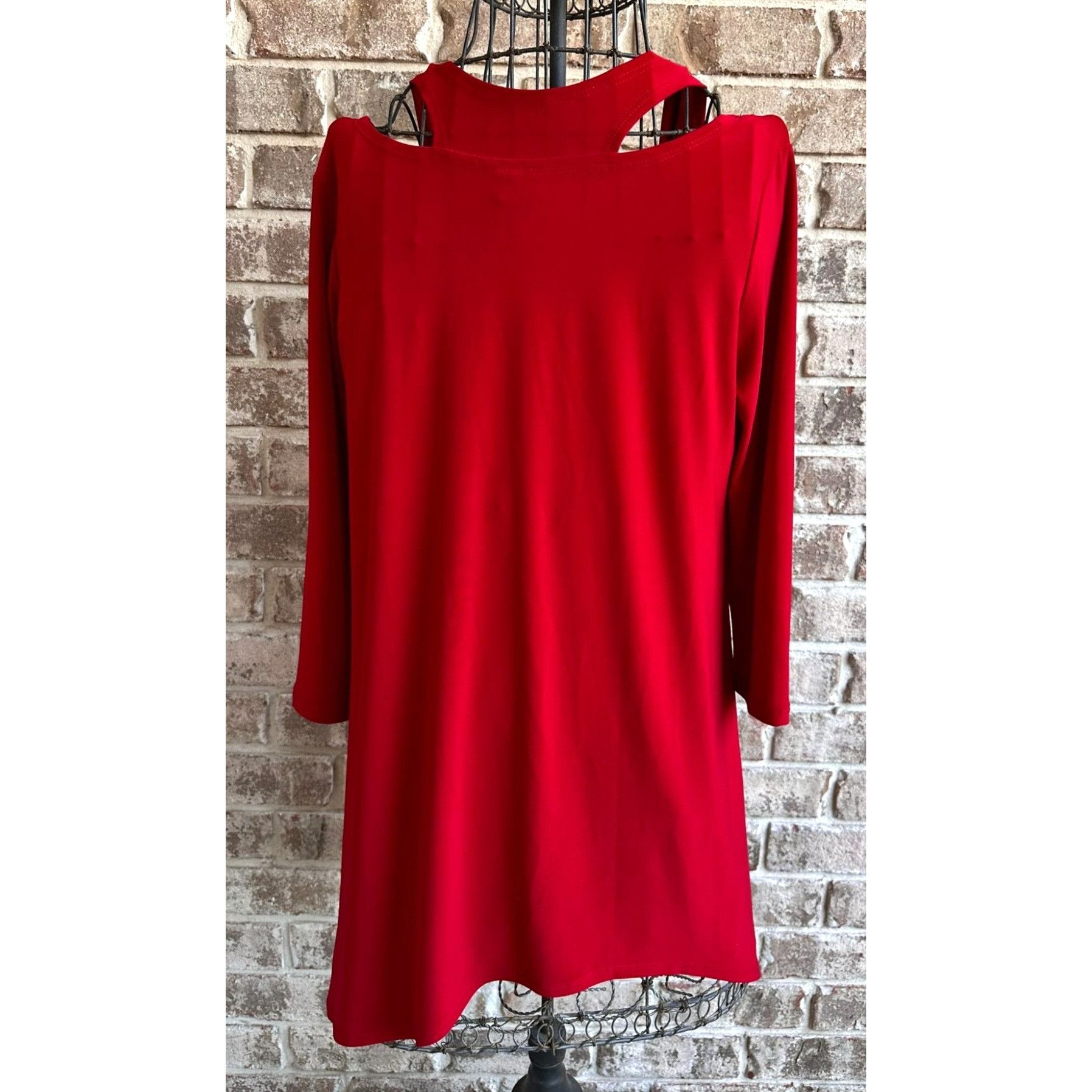 Other Clara Sun Woo Tunic Top Medium Asymmetrical Cold Shoulder Bu Size M / US 6-8 / IT 42-44 - 4 Thumbnail