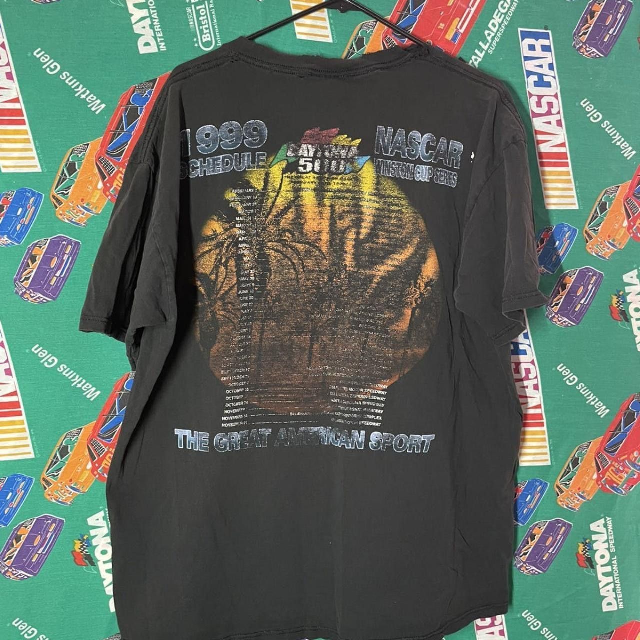 NASCAR Bundle Vintage Daytona 500 Shirt & Hat NASCAR Racing Size US XL / EU 56 / 4 - 4 Thumbnail