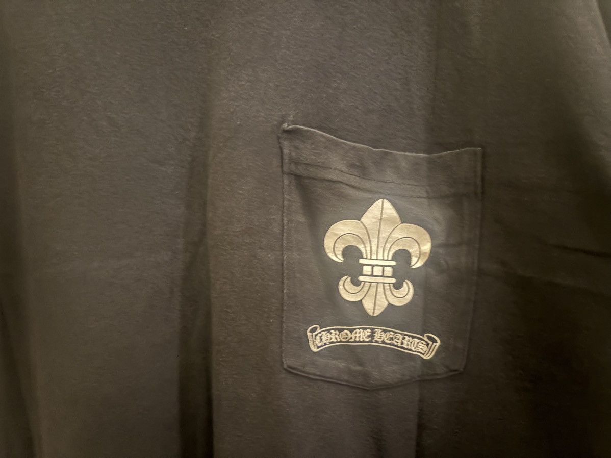 Chrome Hearts Chrome Hearts vintage fleur tee sz xl Size US XL / EU 56 / 4 - 2 Thumbnail