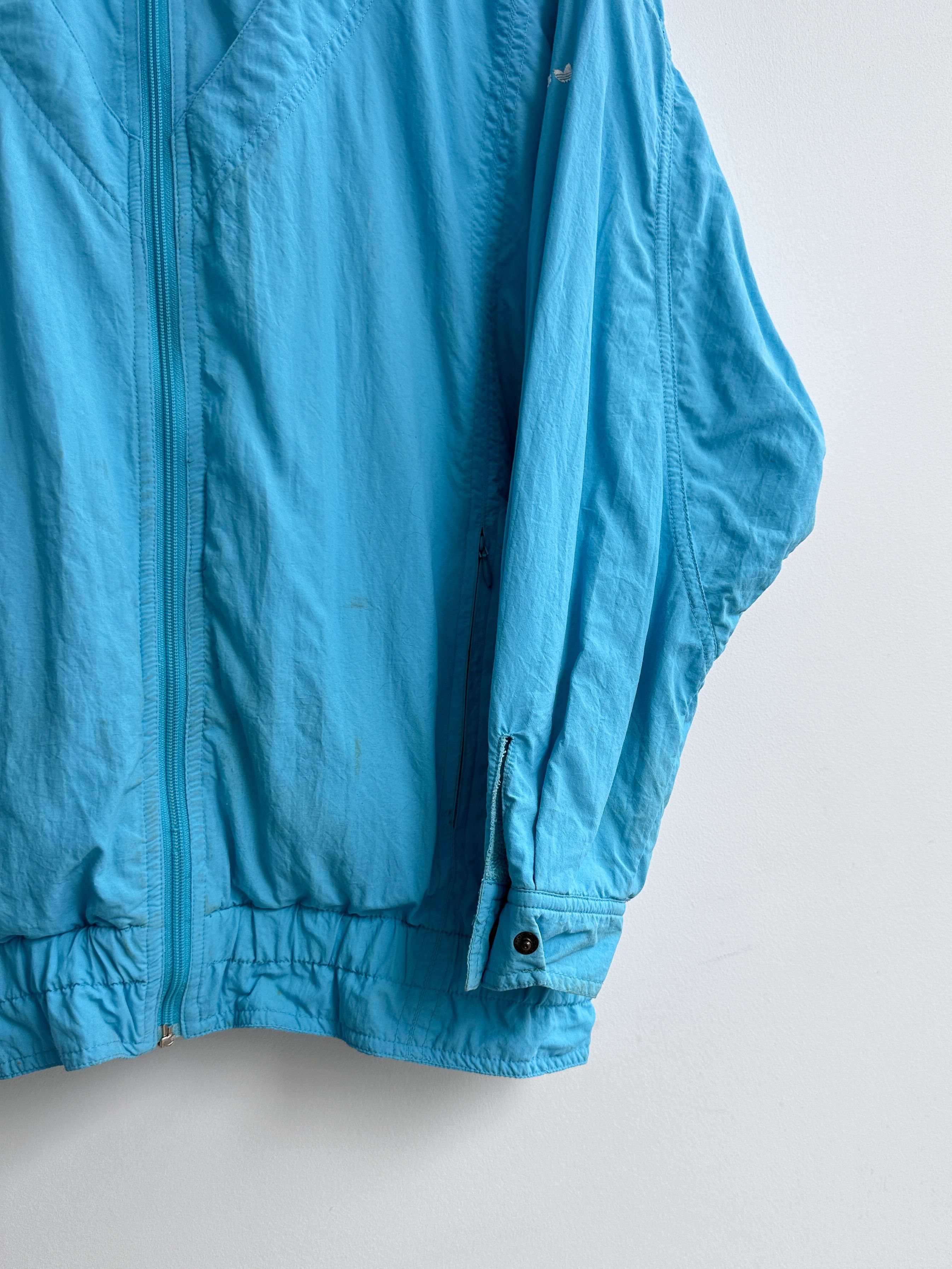 Adidas Vintage Adidas Light Track Jacket Size L / US 10 / IT 46 - 5 Thumbnail