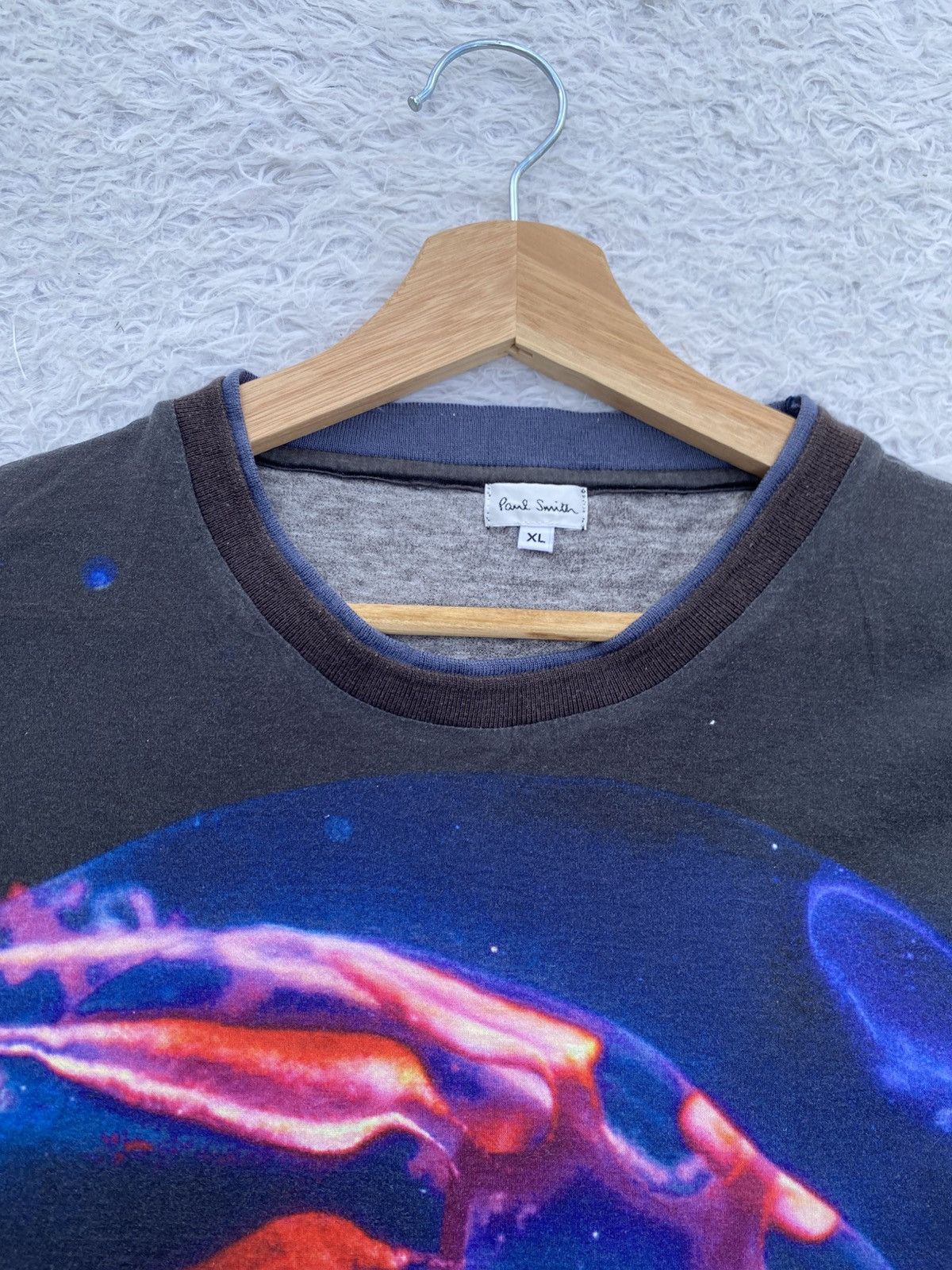 Paul Smith Rare Vintage 2009 Paul Smith Jelly Fish Design Tshirt Size US M / EU 48-50 / 2 - 6 Thumbnail