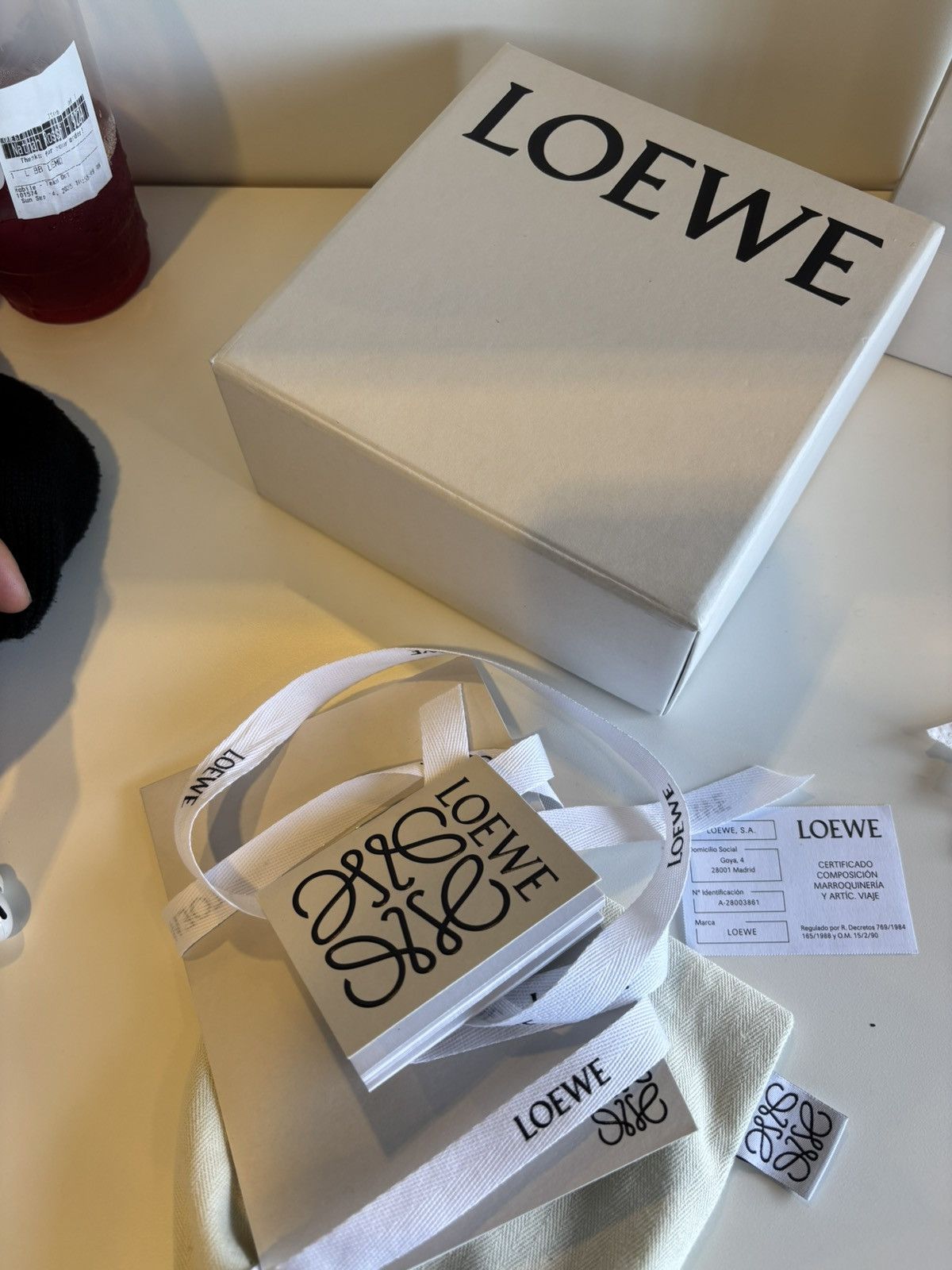 Loewe Loewe Anagram belt 2.8 cm Size ONE SIZE - 4 Thumbnail